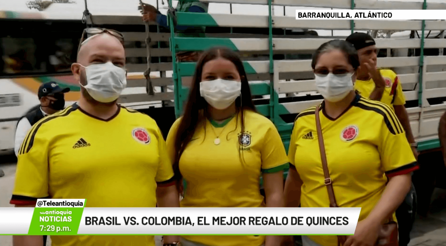 Brasil vs. Colombia, el mejor regalo de quinces