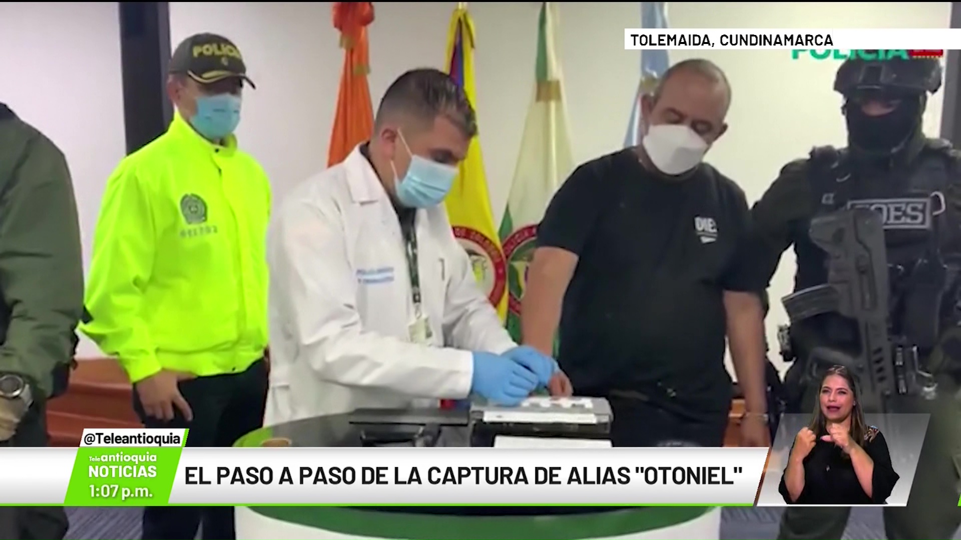 El paso a paso de la captura de alias «Otoniel»