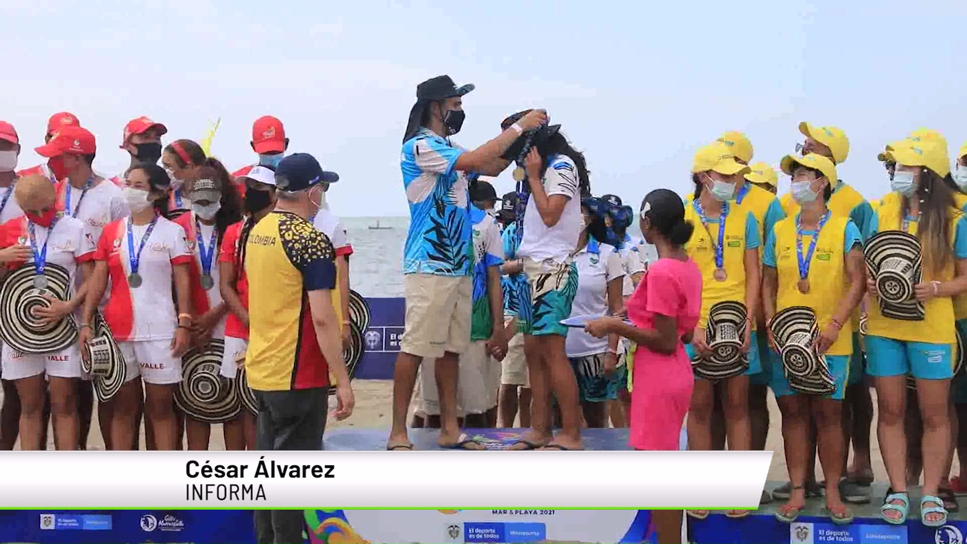 Antioquia suma tres oros en los juegos de mar y playa