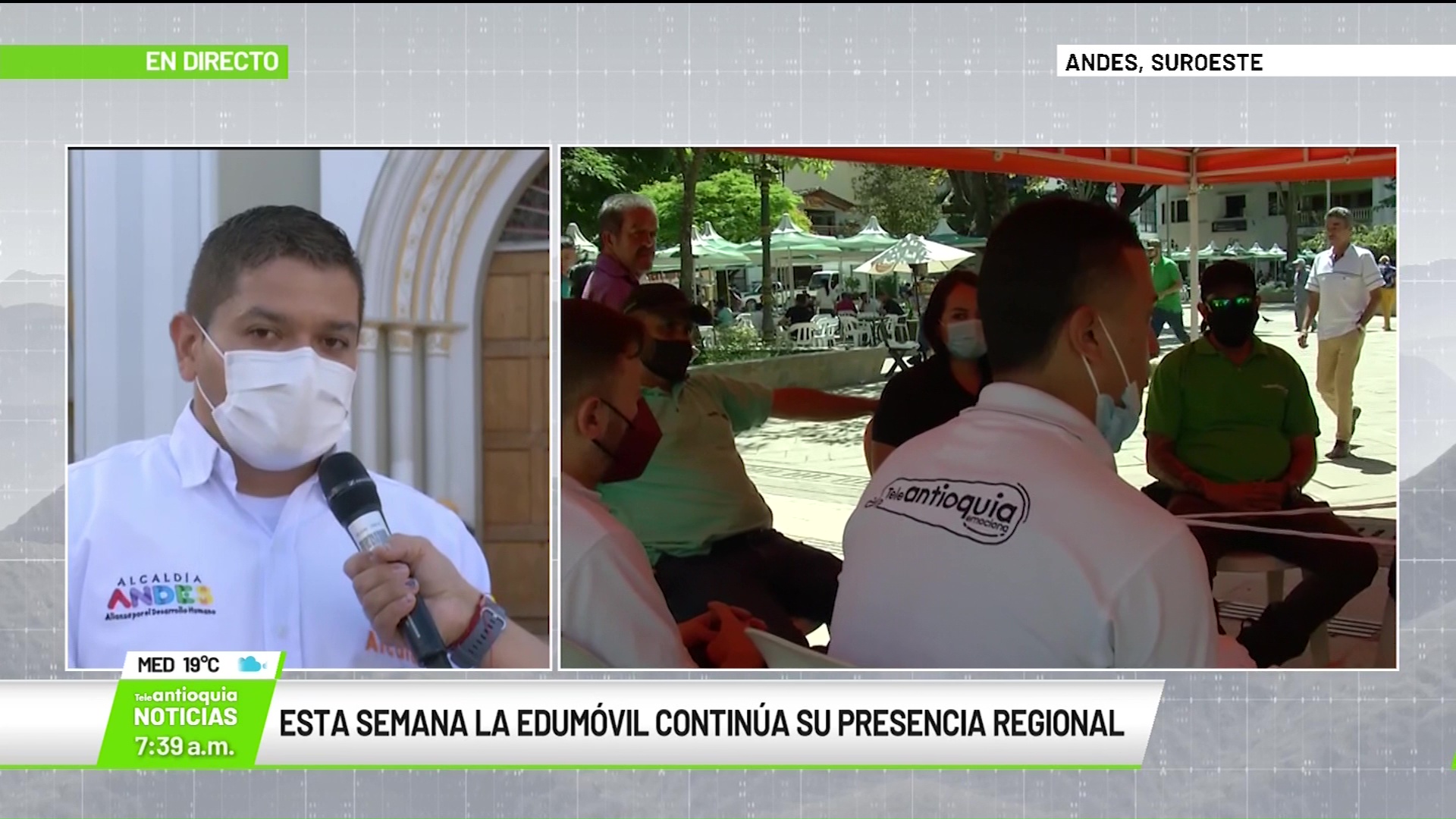Esta semana la Edumóvil continúa su presencia regional