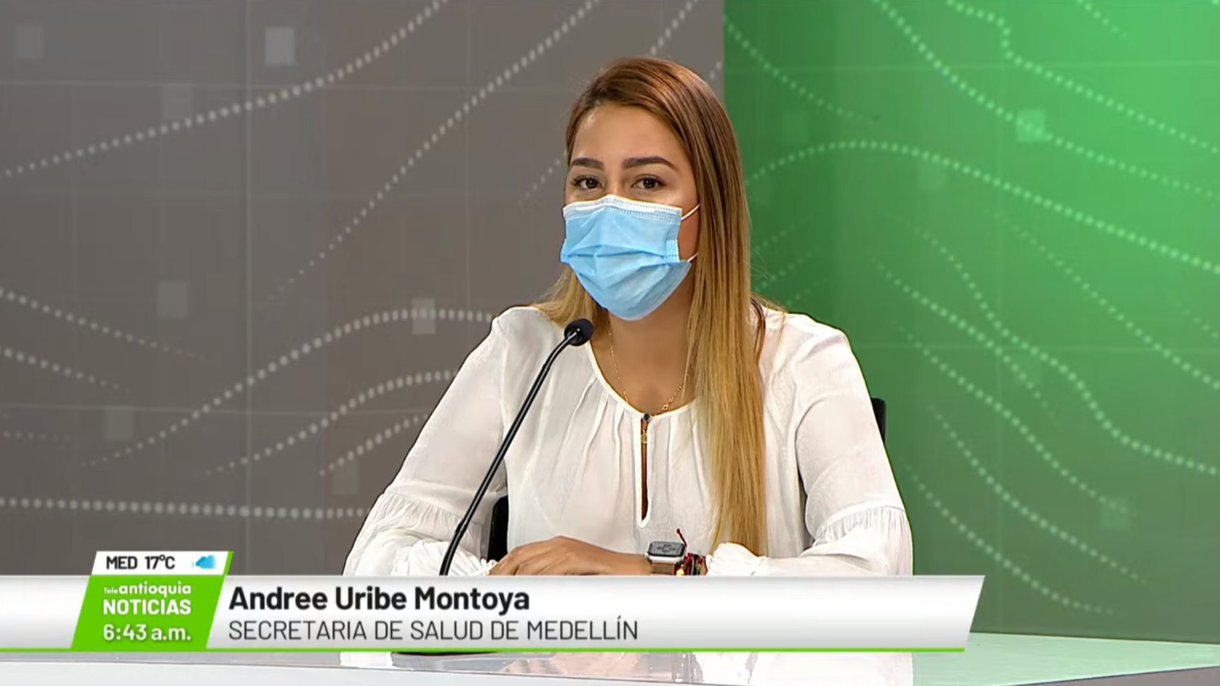 Entrevista con Andree Uribe Montoya, secretaria de salud de Medellín