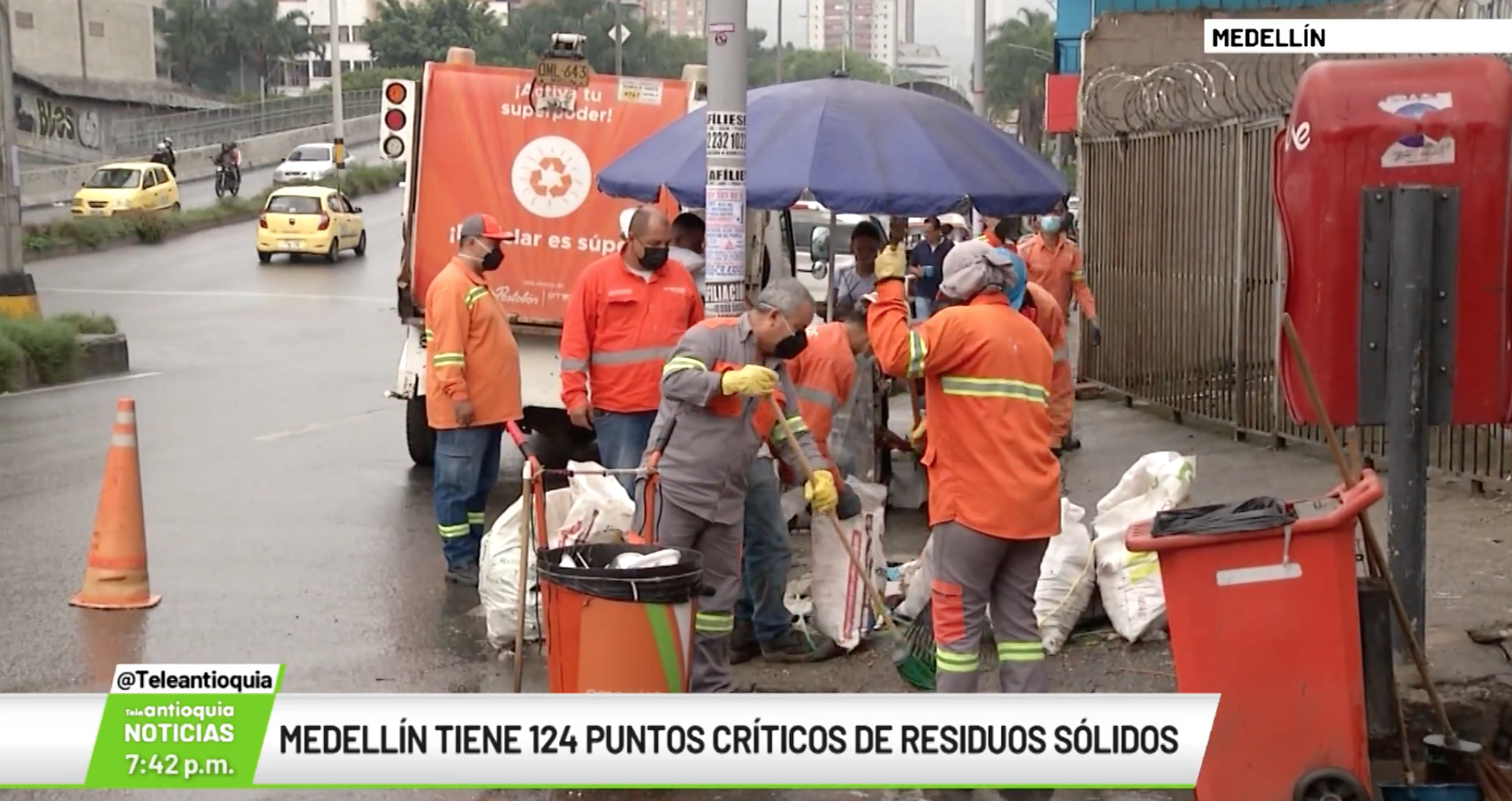 Medellín tiene 124 puntos críticos de residuos sólidos