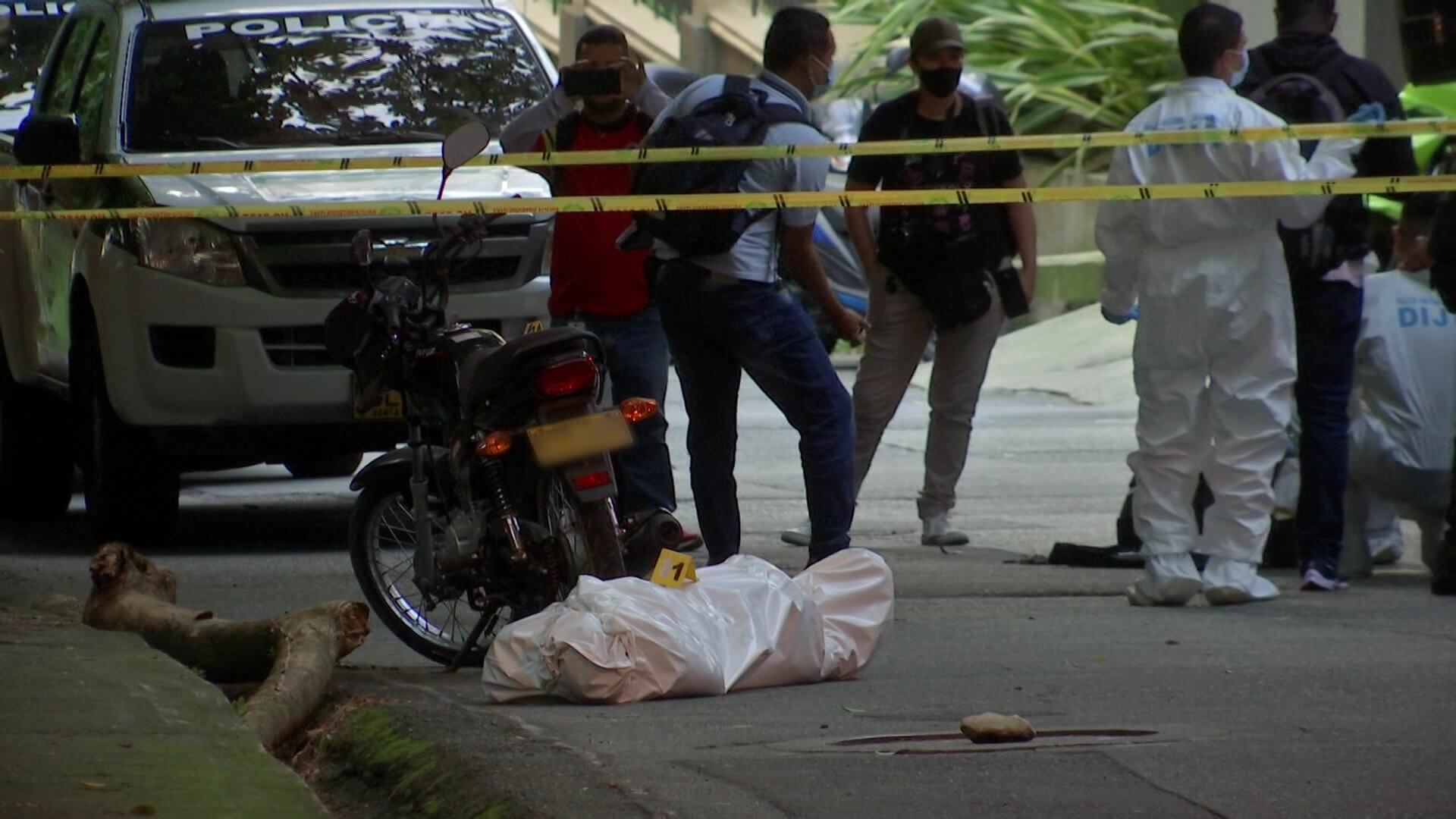 Dos muertos y dos heridos deja balacera en El Poblado