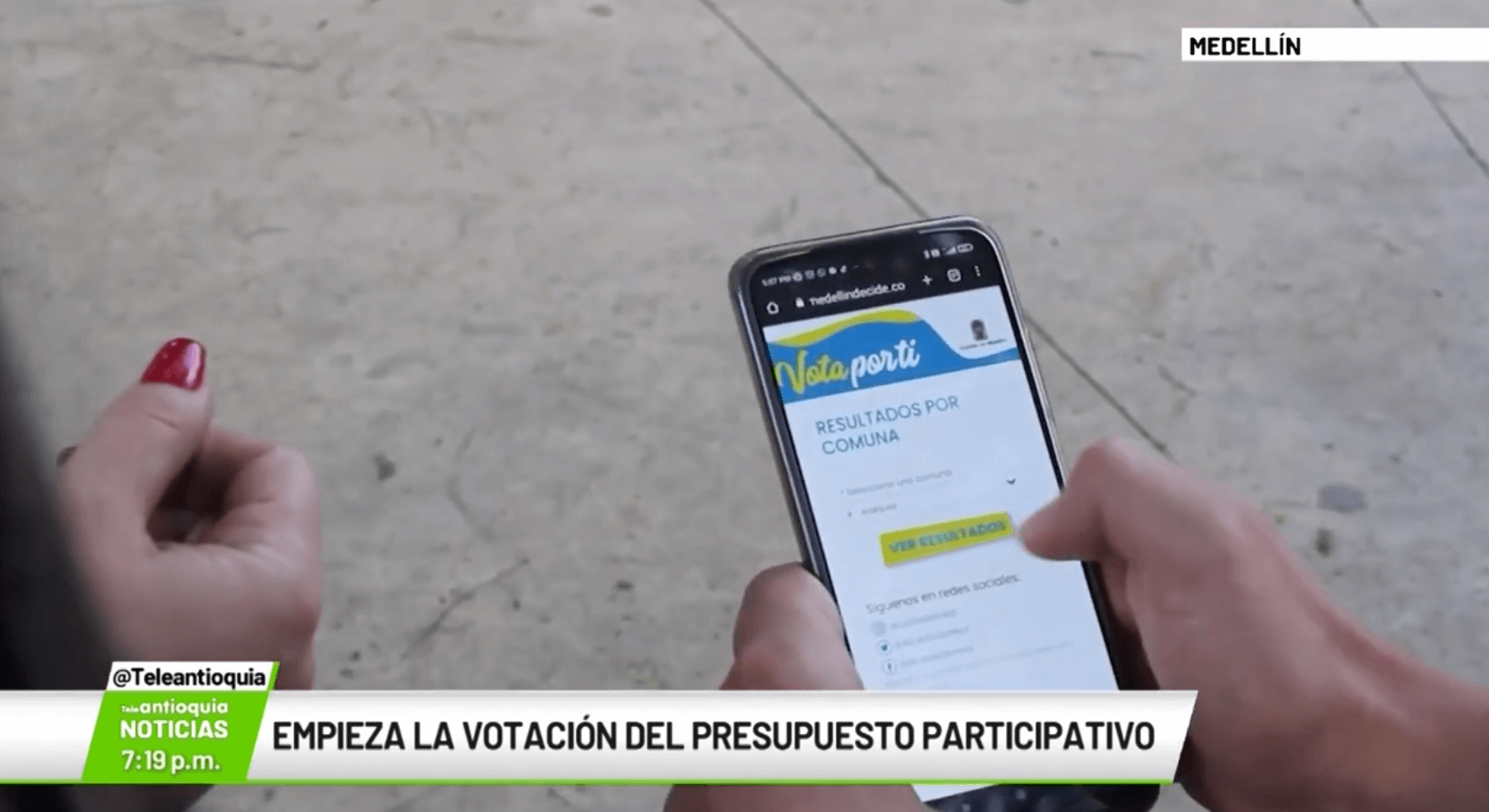 Empieza la votación del presupuesto participativo