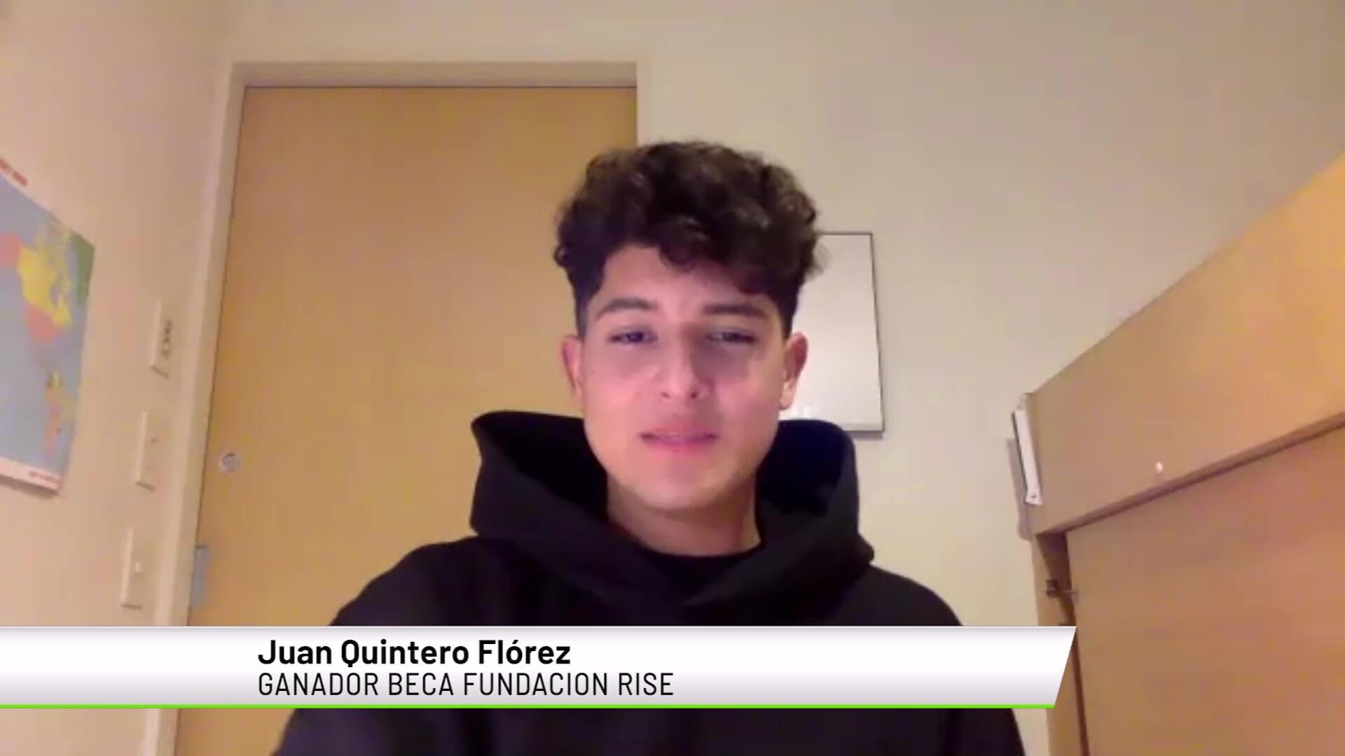 Estudiante de Medellín gana beca de la Fundación RISE
