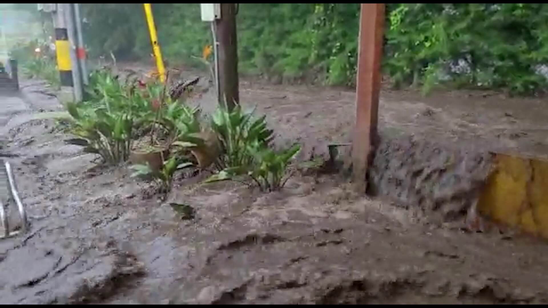 Inundaciones en El Retiro tras intensas lluvias