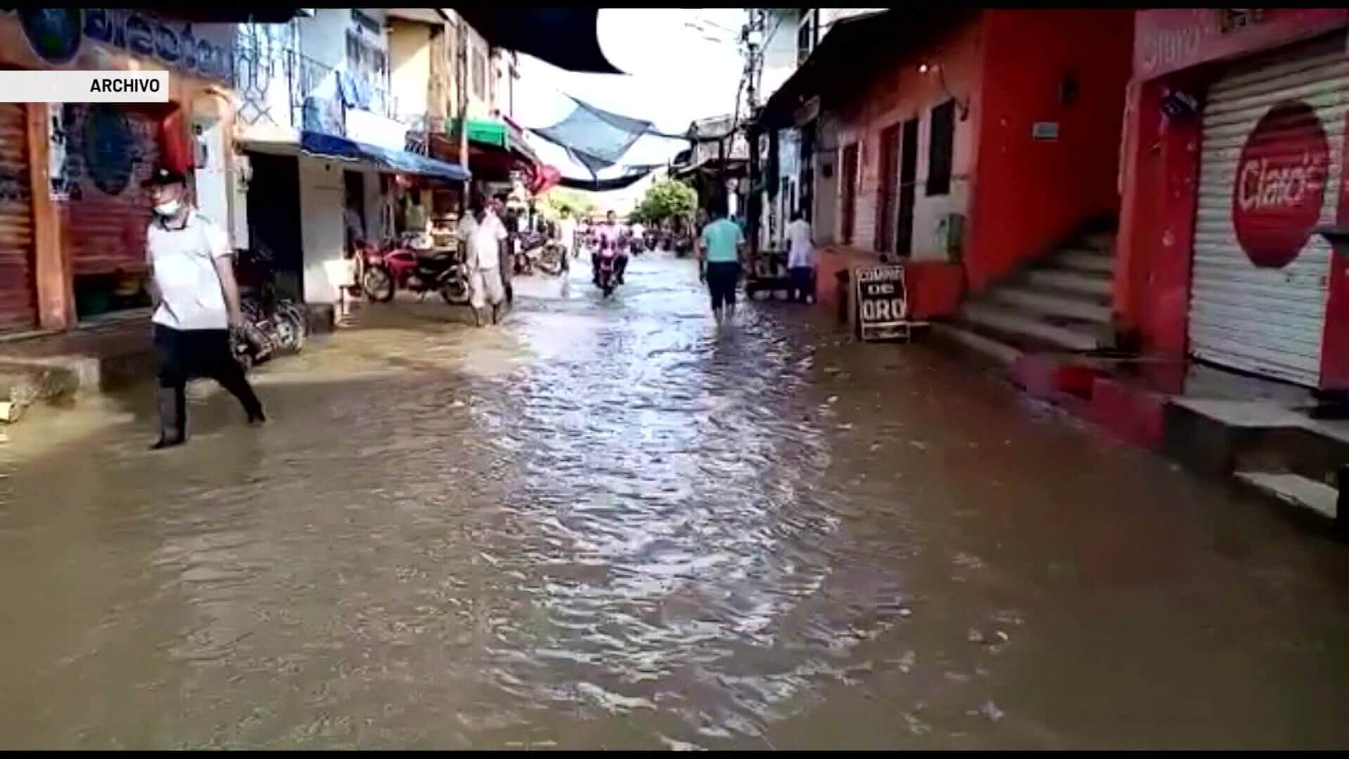 Nechí, Amalfi, y Tarazá en alerta roja por lluvias