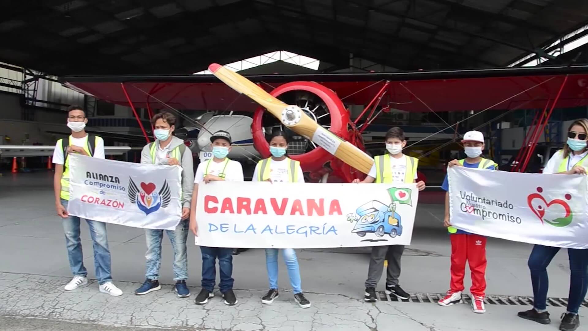 Niños cumplieron el sueño de volar