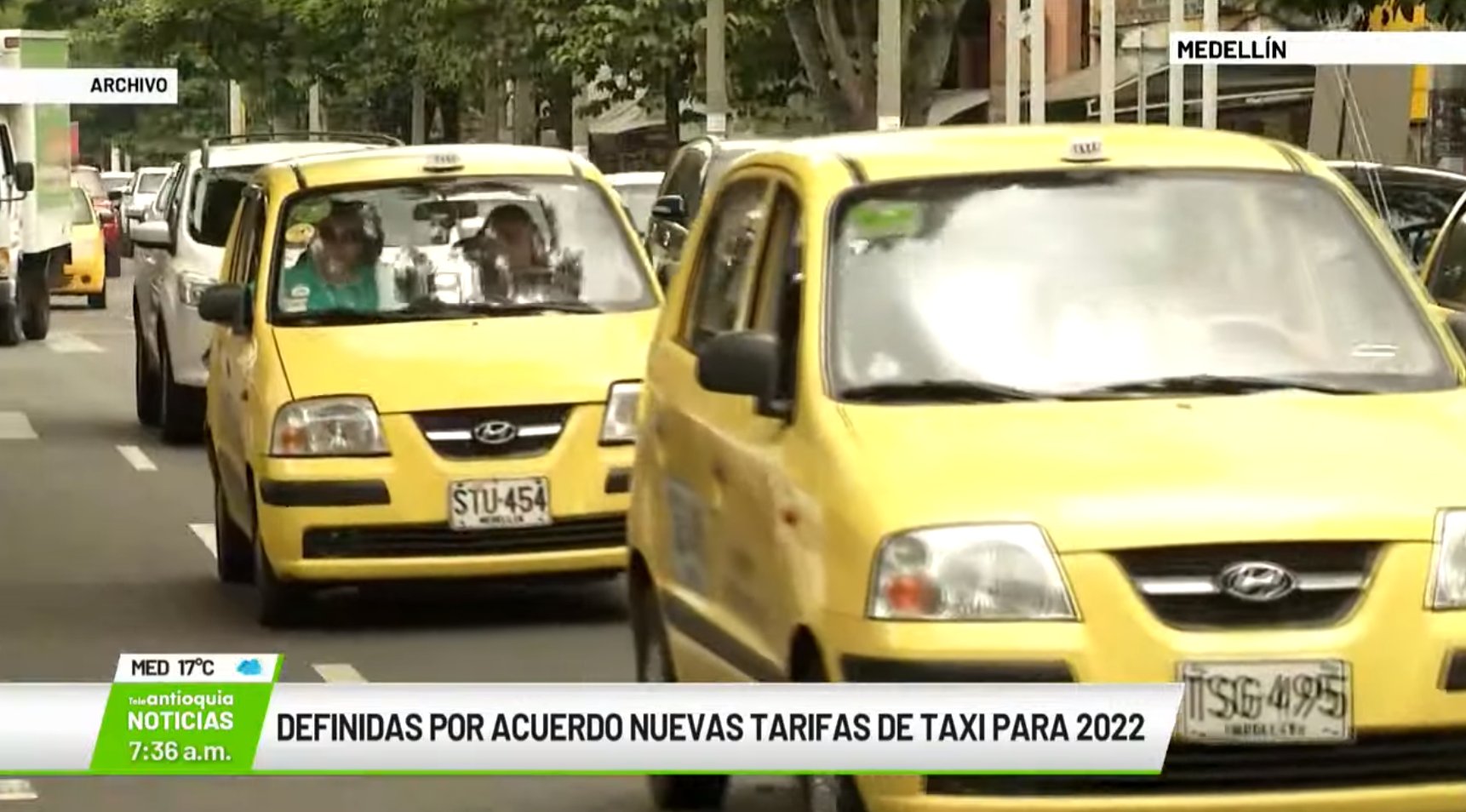 Definidas por acuerdo nuevas tarifas de taxi para 2022