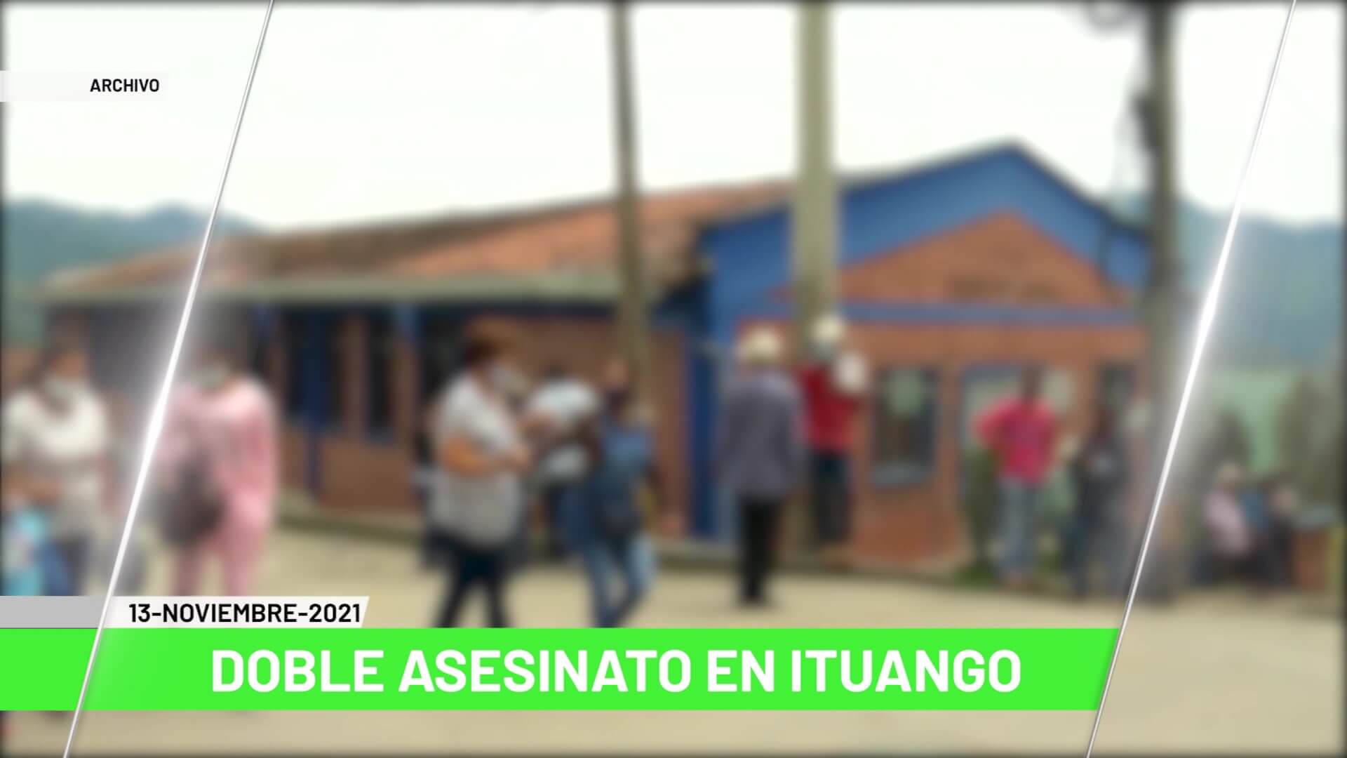 Titulares de Teleantioquia Noticias – sábado 13 de noviembre de 2021