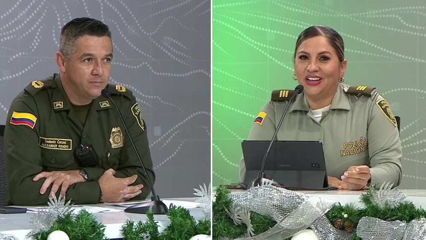 Entrevista con la Capitán Deisy Aponte y el Coronel Alexánder Romero