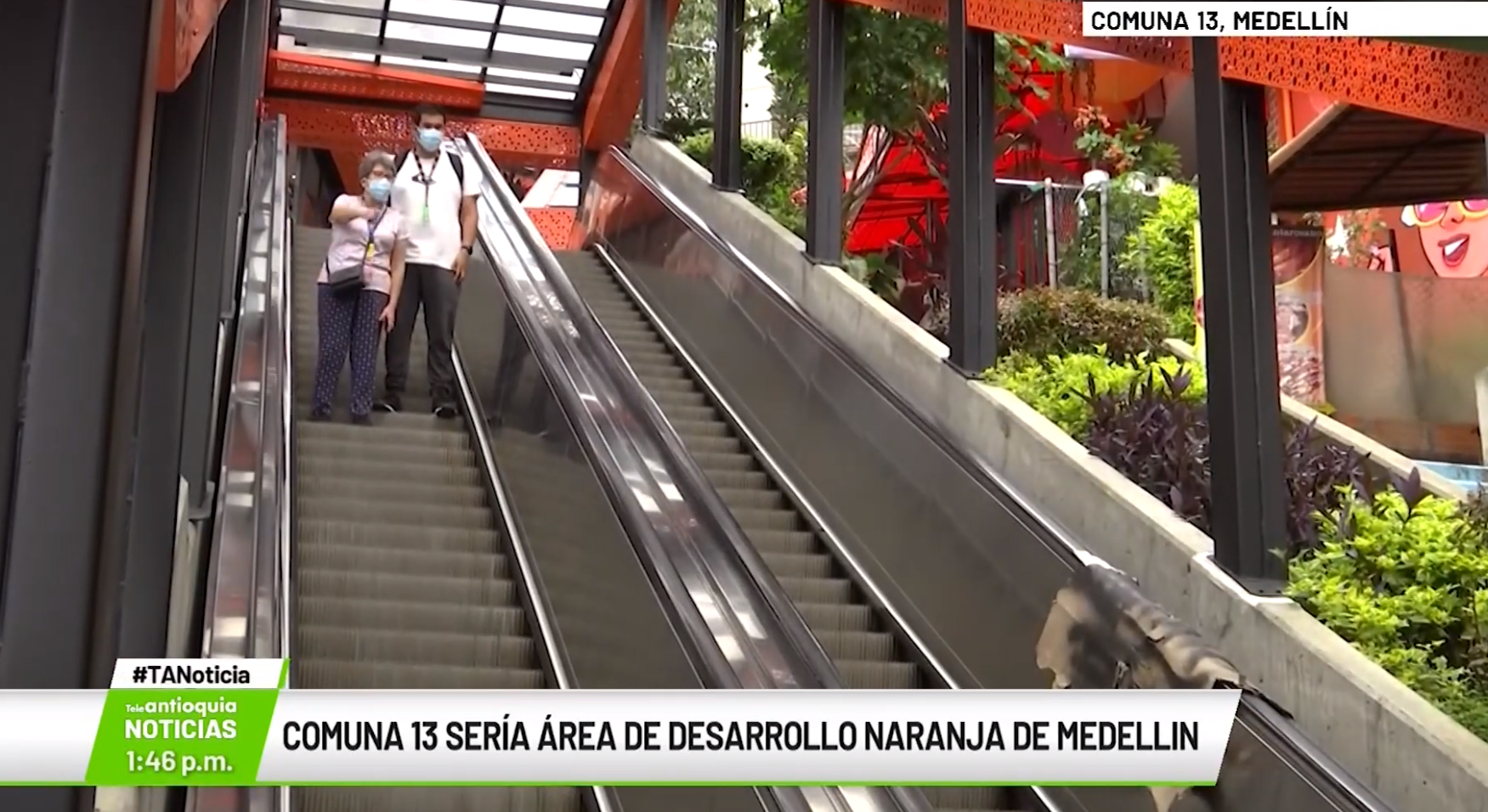 Comuna 13 sería el área de desarrollo naranja de Medellín