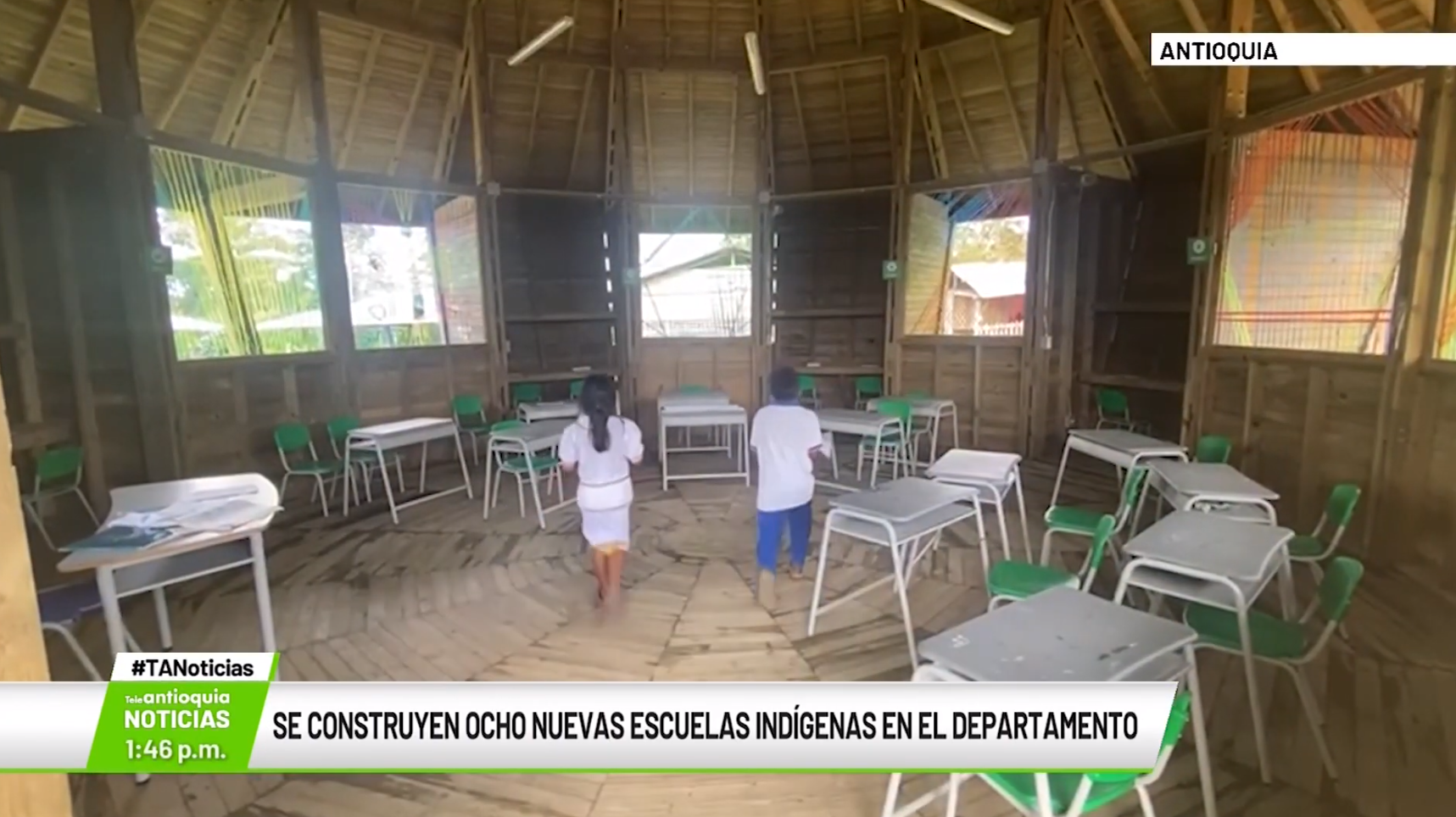 Se construyen ocho nuevas escuelas indígenas en el departamento