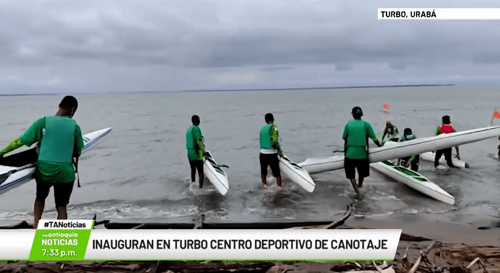 Inauguran en Turbo centro deportivo de canotaje