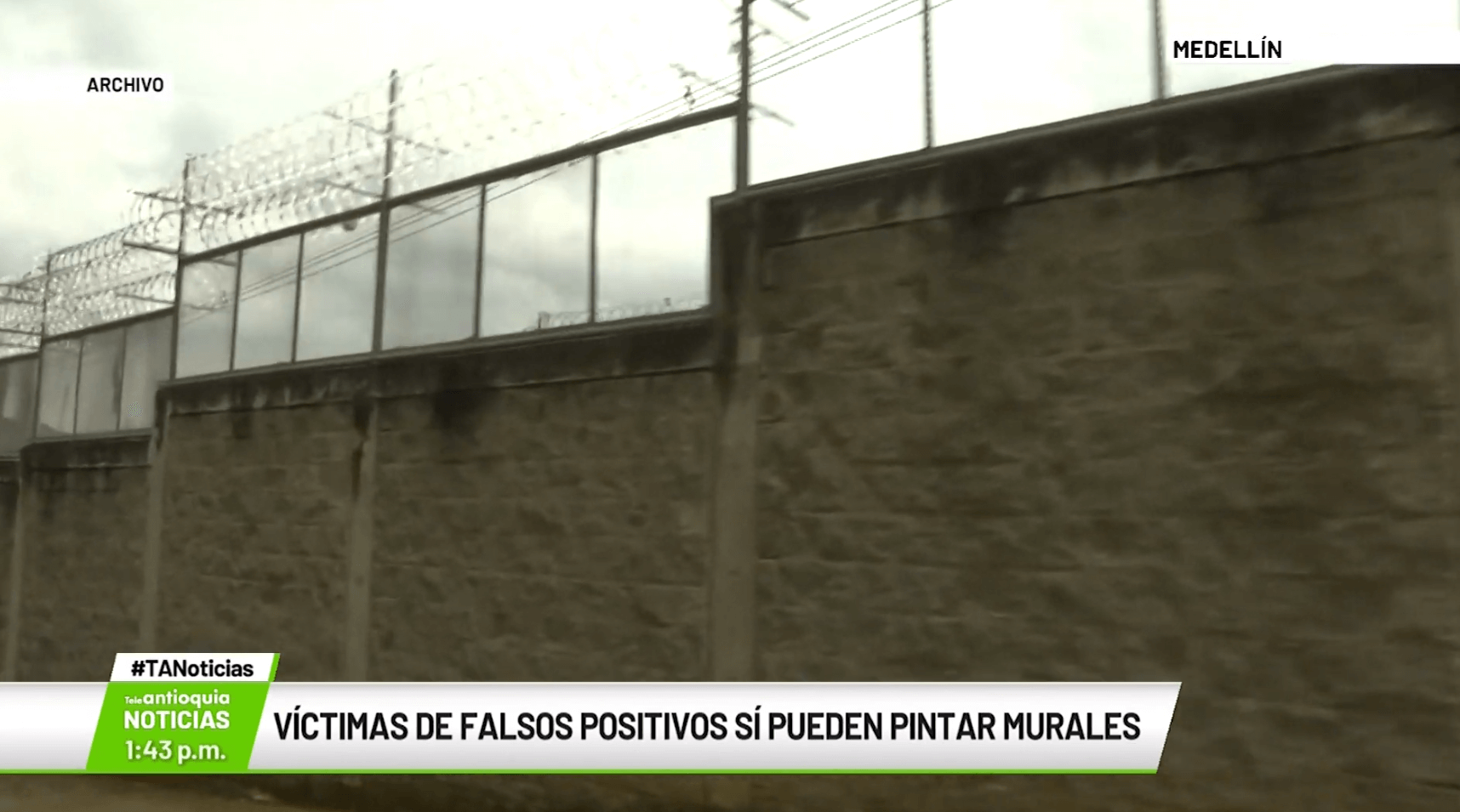 Víctimas de falsos positivos sí pueden pintar murales