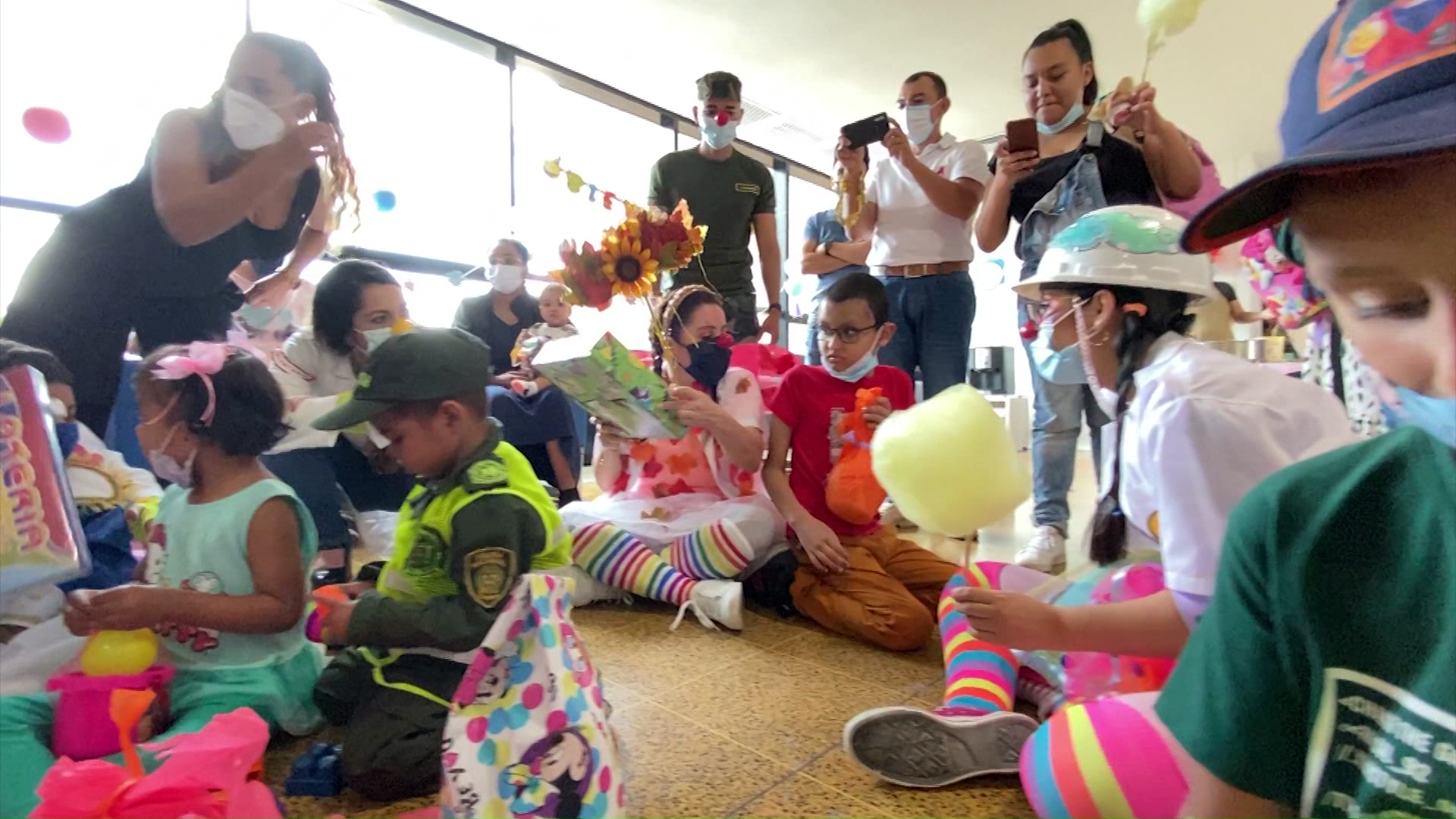 Niños con cáncer disfrutaron el día de Halloween