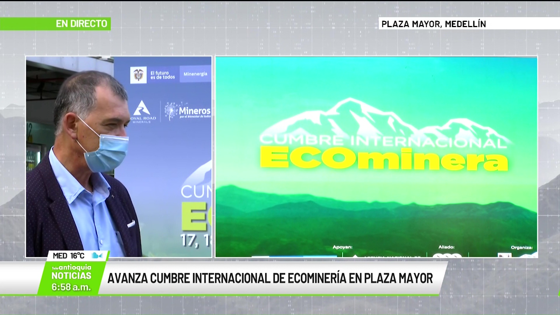 Avanza Cumbre Internacional de Ecominería en Plaza Mayor