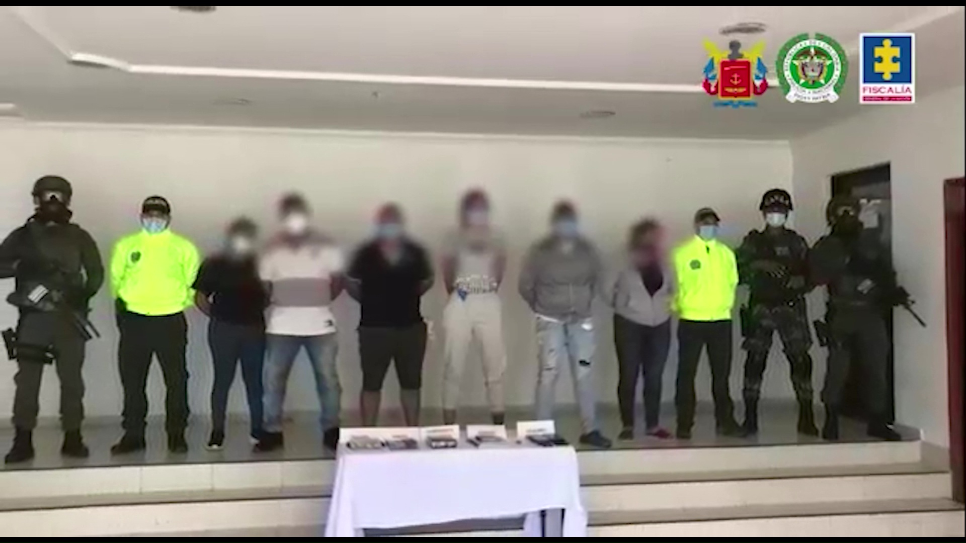 Capturados 90 presuntos integrantes del Clan del Golfo