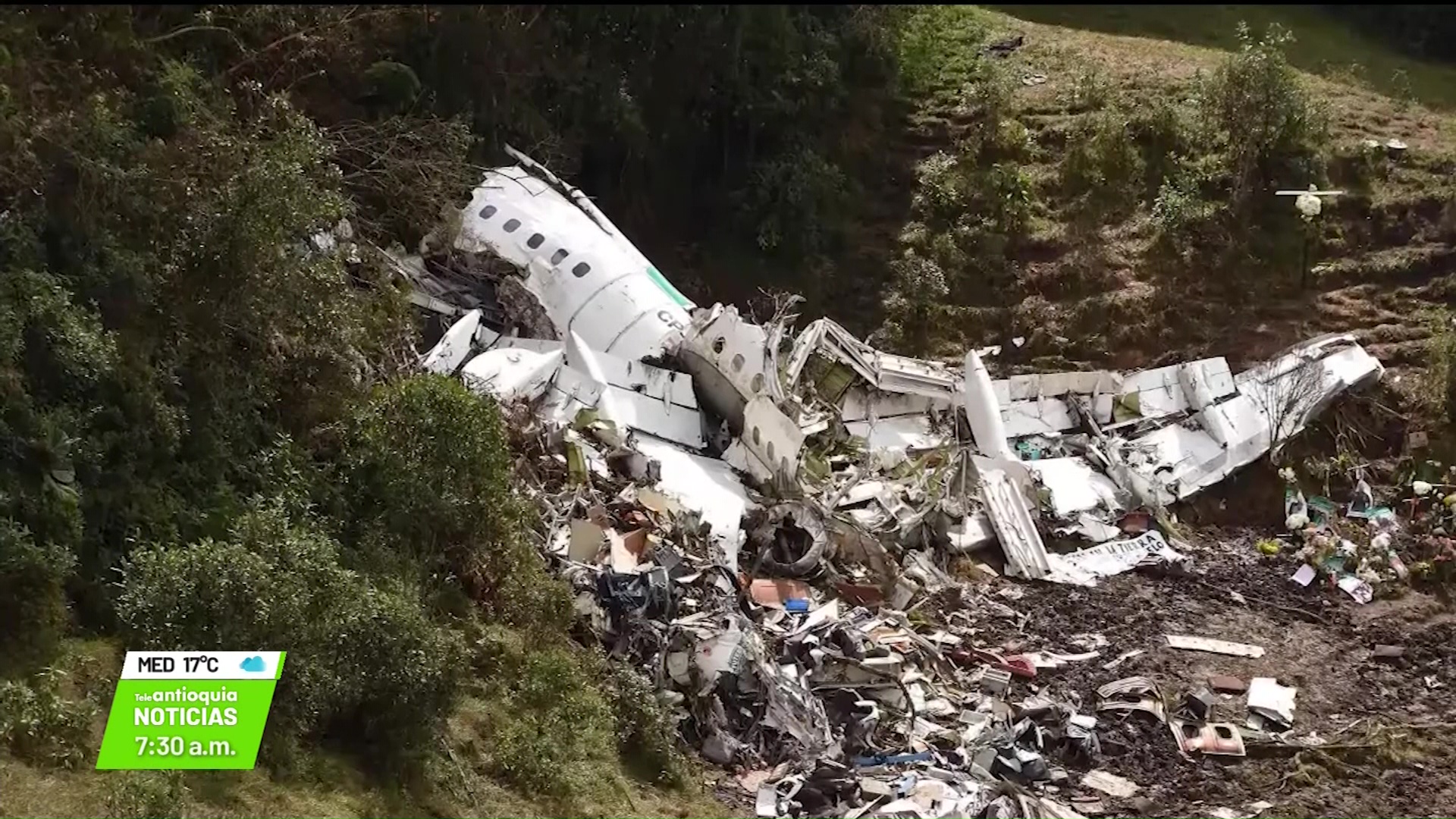 Se conmemoran 5 años de la tragedia del Chapecoense