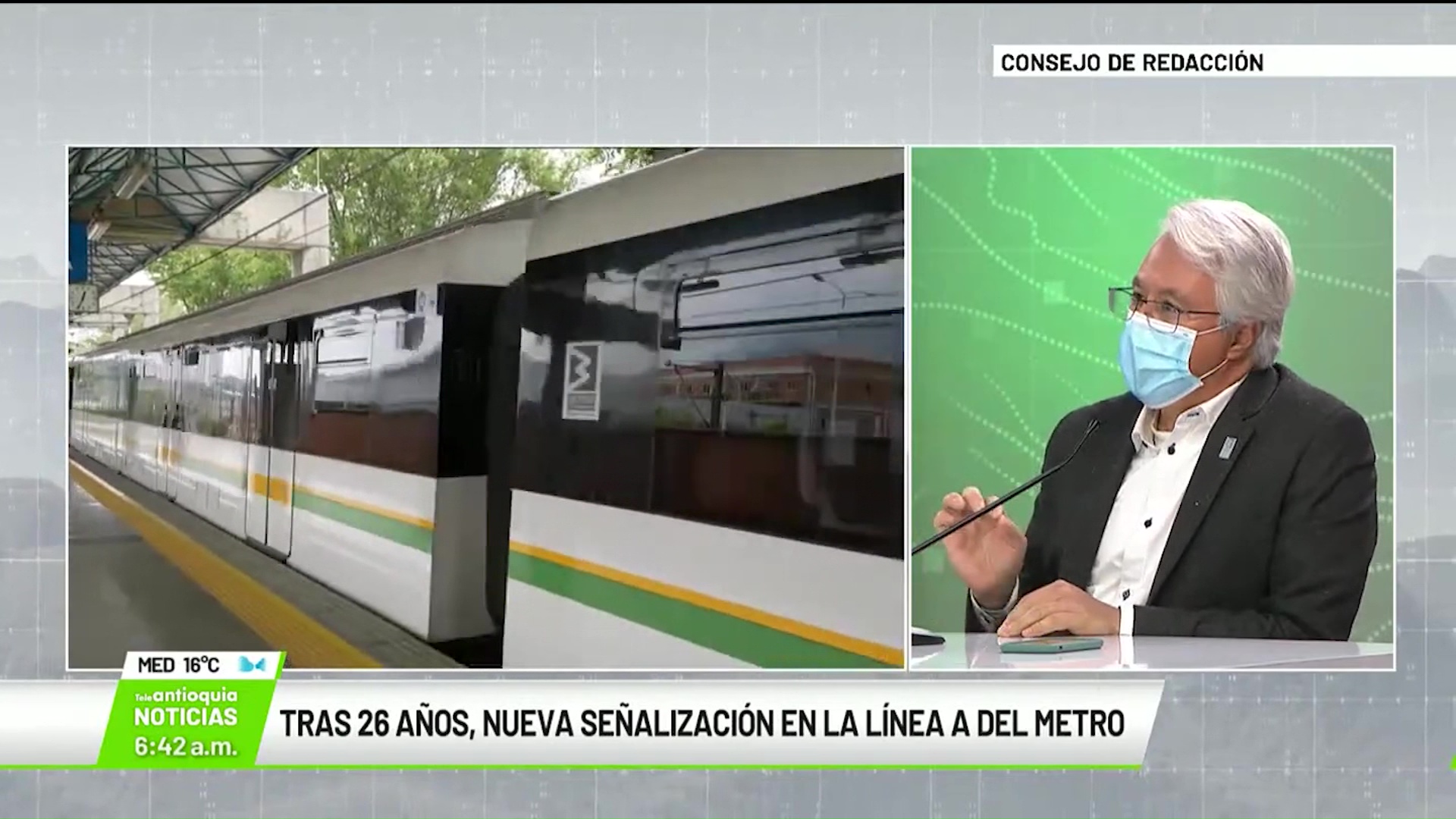 Entrevista con Tomás Elejalde Escobar, gerente Metro de Medellín