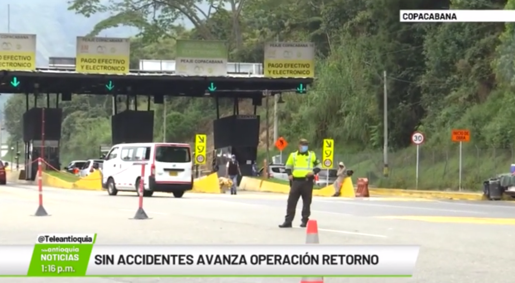 Sin accidentes avanza Operación Retorno