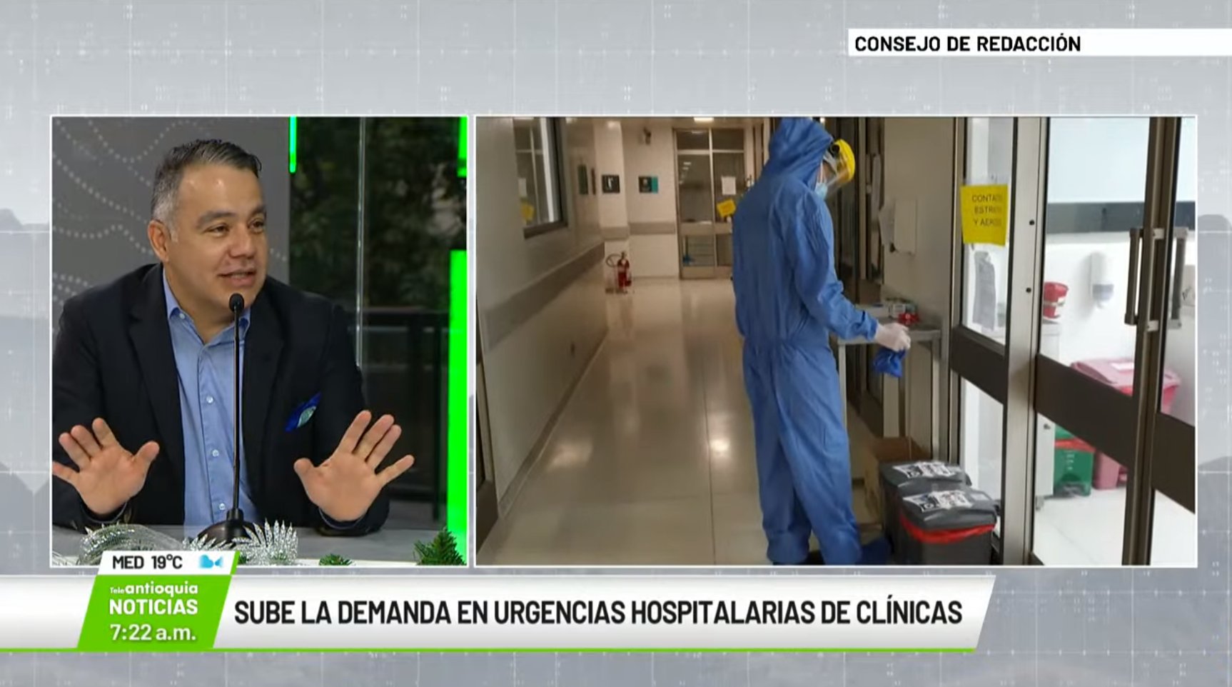 Entrevista con Jorge Alberto Henao, director médico de la Clínica Medellín