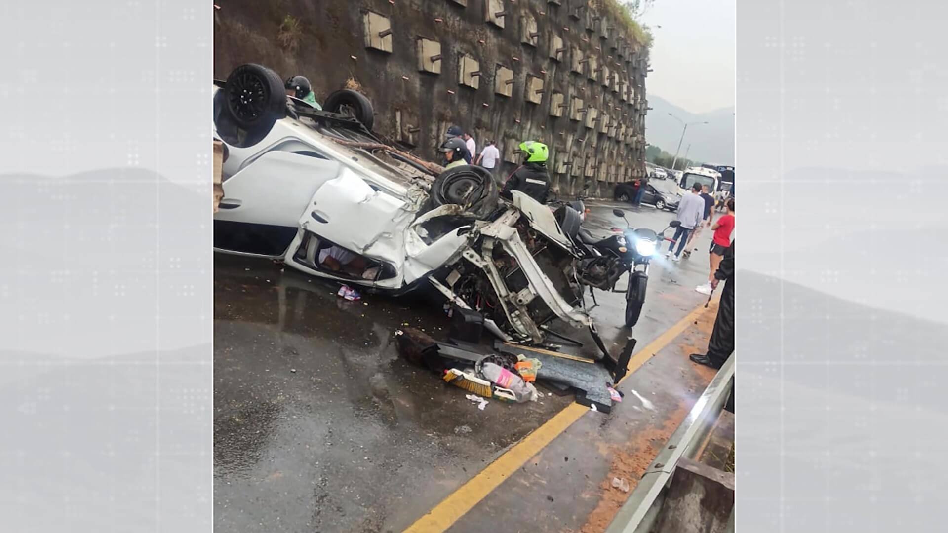 Fin de semana accidentado en Antioquia