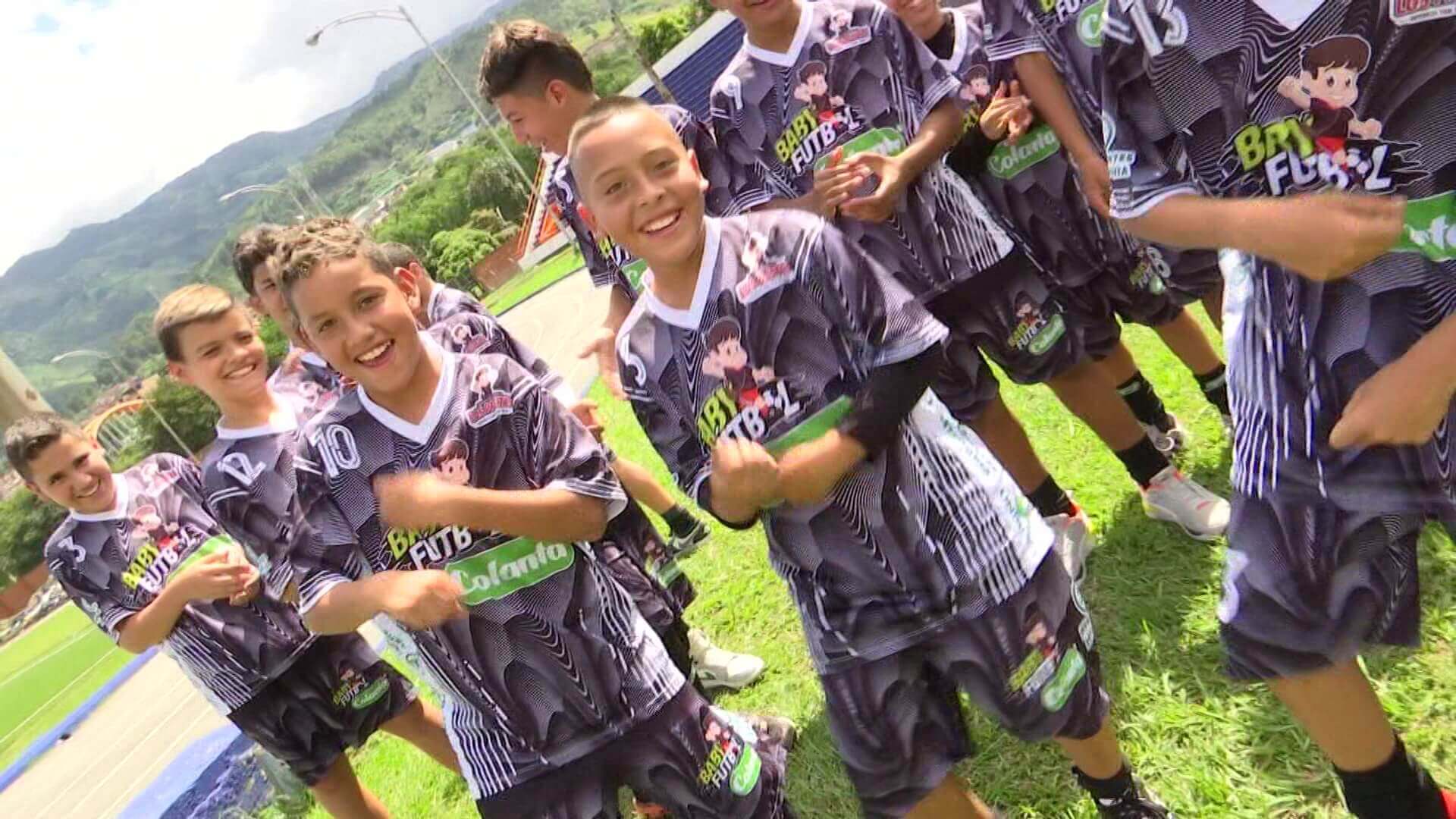 Frontino trae su alegría al Babyfútbol del Festival