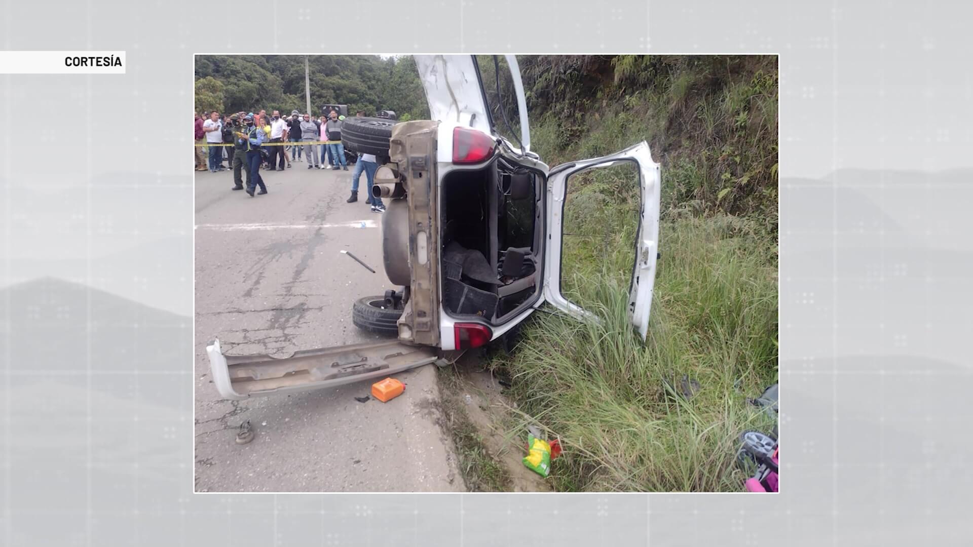 Hasta ahora 13 heridos deja aparatoso accidente