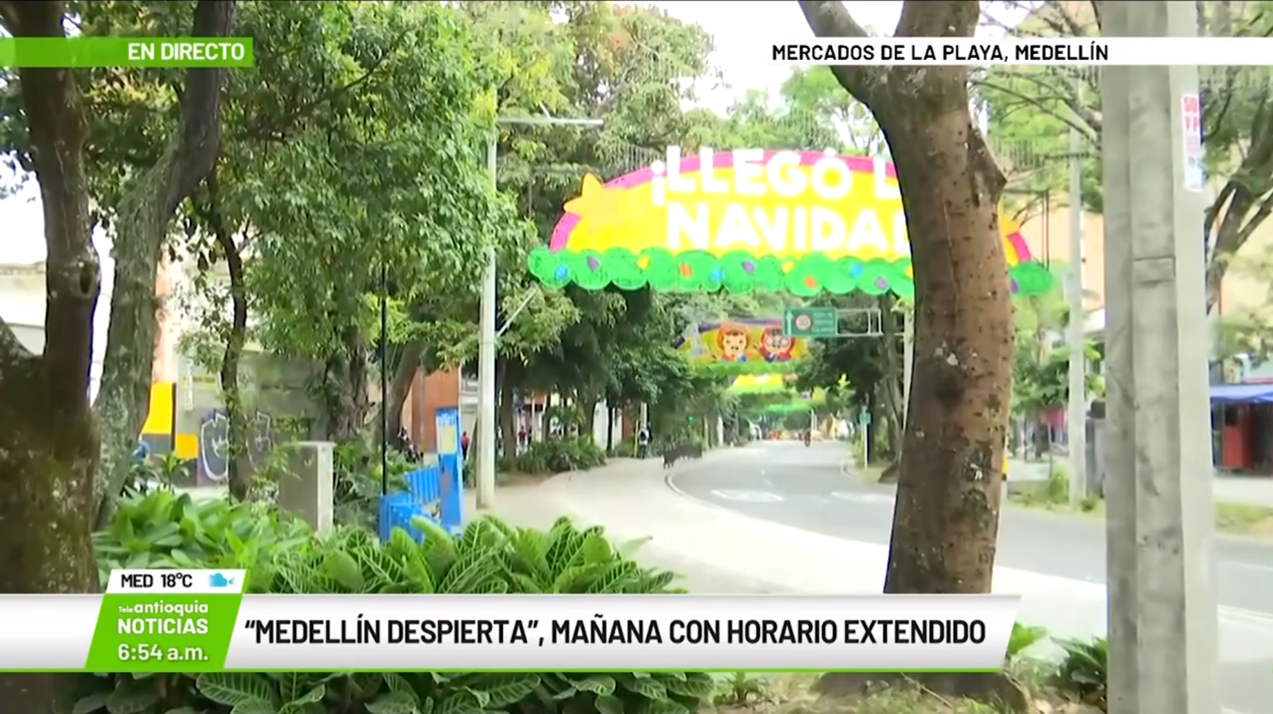 “Medellín Despierta”, mañana con horario extendido