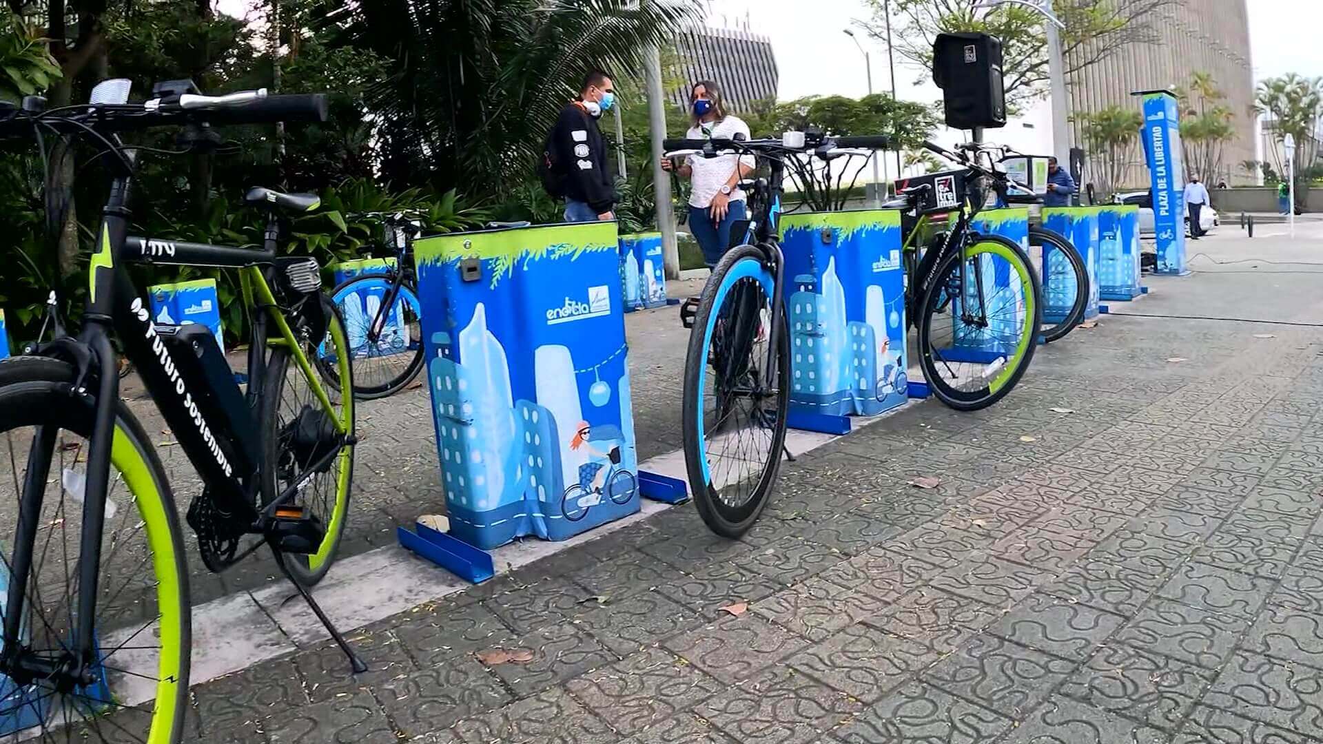 Piloto de bicicletas eléctricas con comunidad del ITM