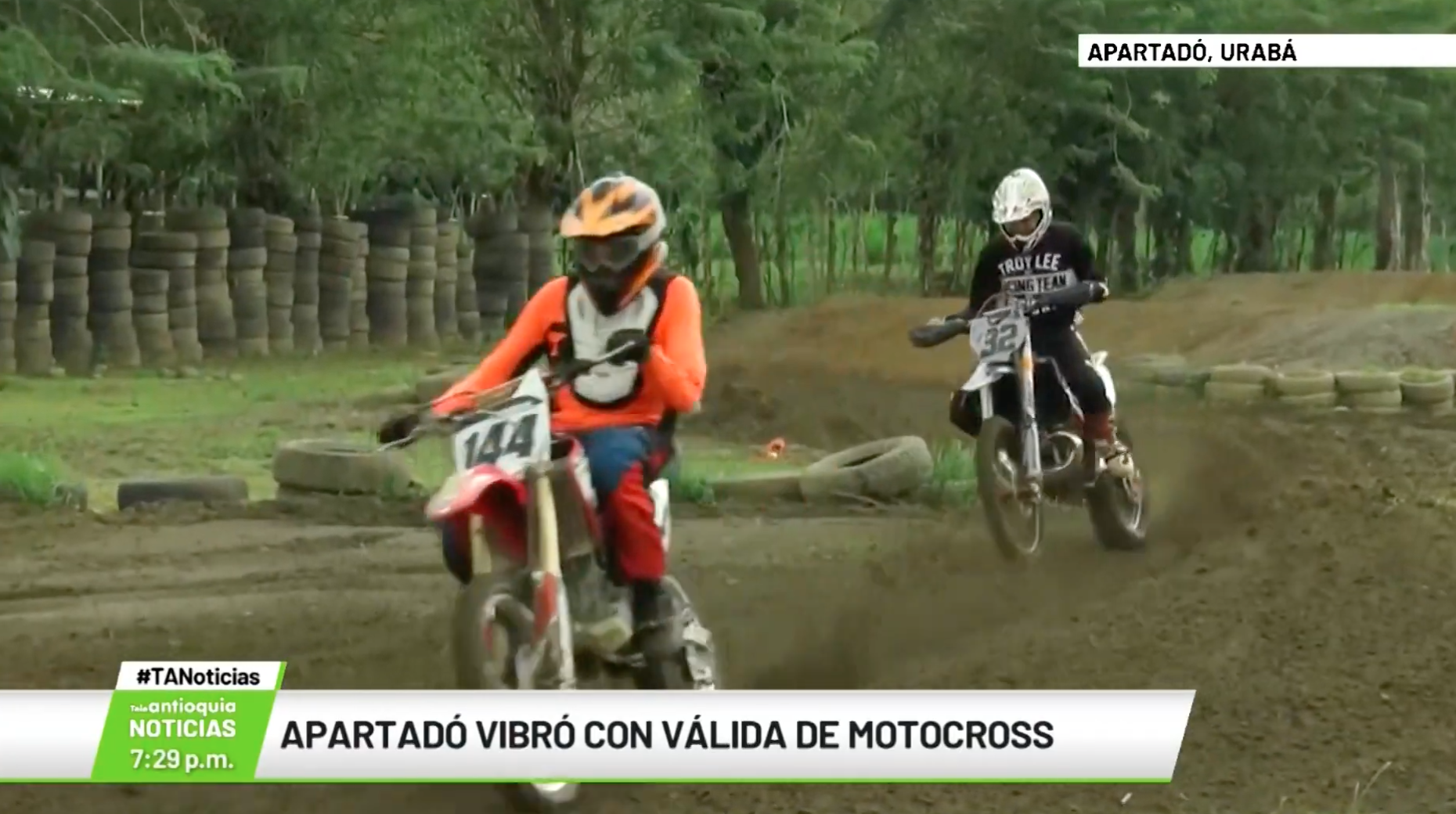 Apartadó vibró con válida de motocross