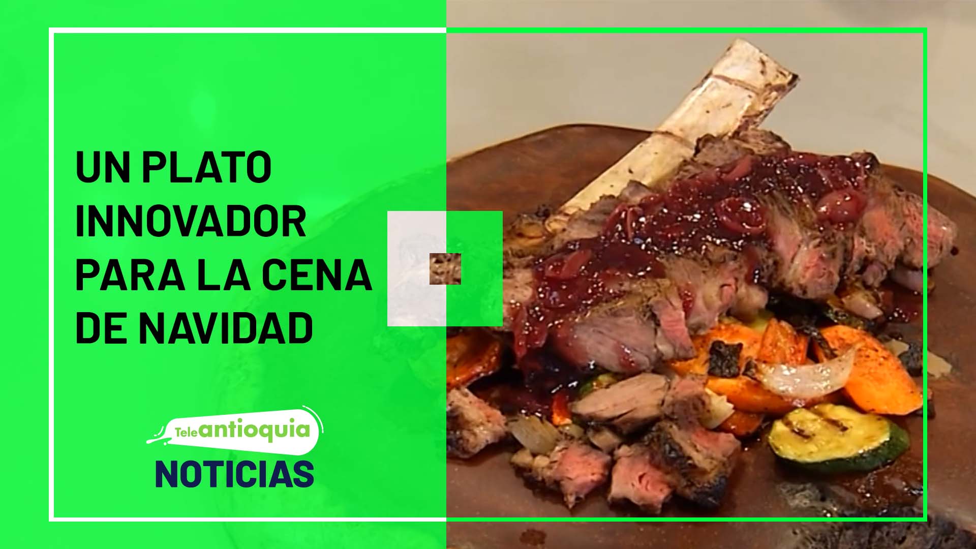 Un plato innovador para la cena de Navidad