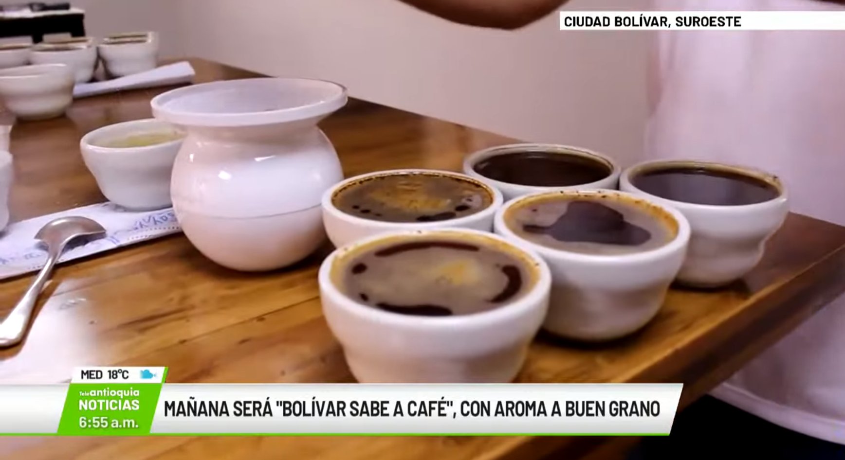 Mañana será «Bolívar sabe a café», con aroma a buen grano