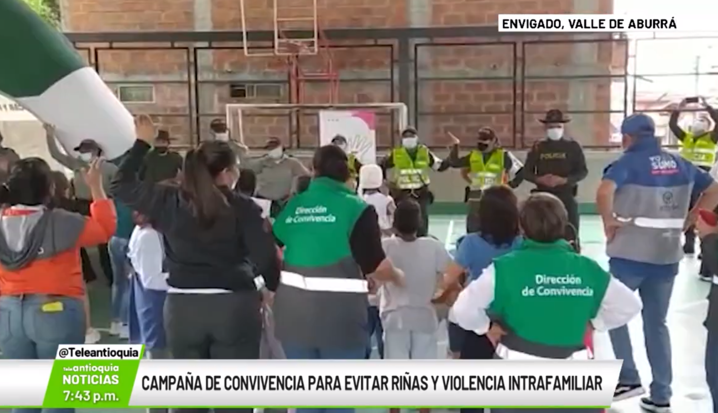 Campaña de convivencia para evitar riñas y violencia