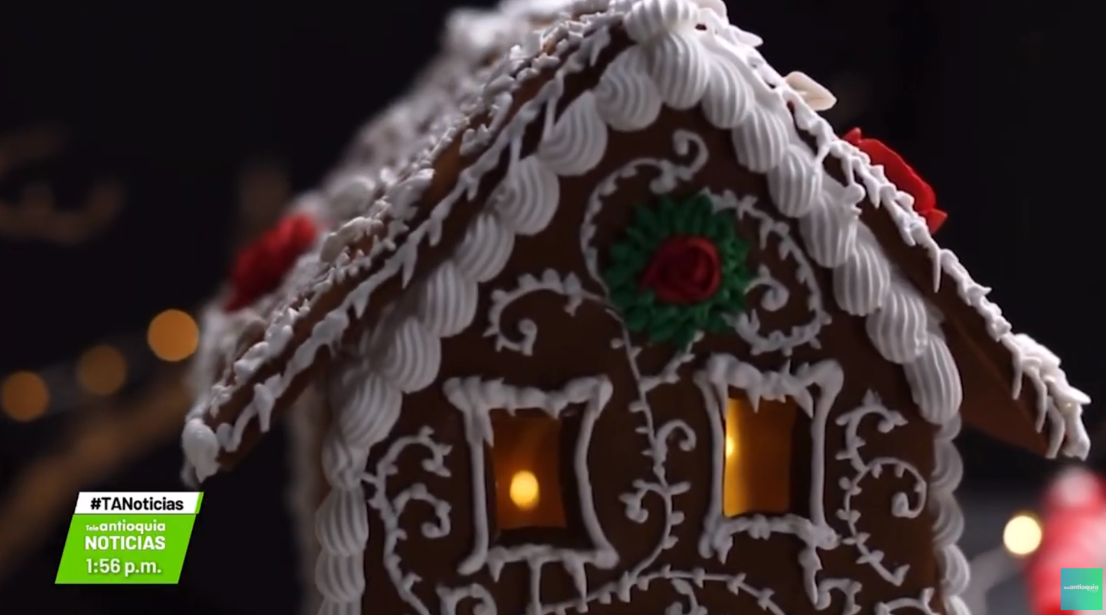 Casas de galletas para Navidad