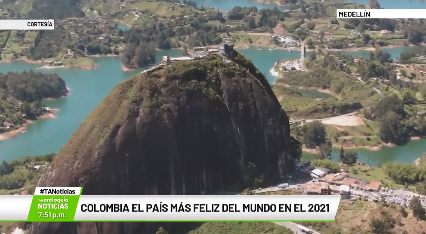 Colombia, el país más feliz del mundo en el 2021