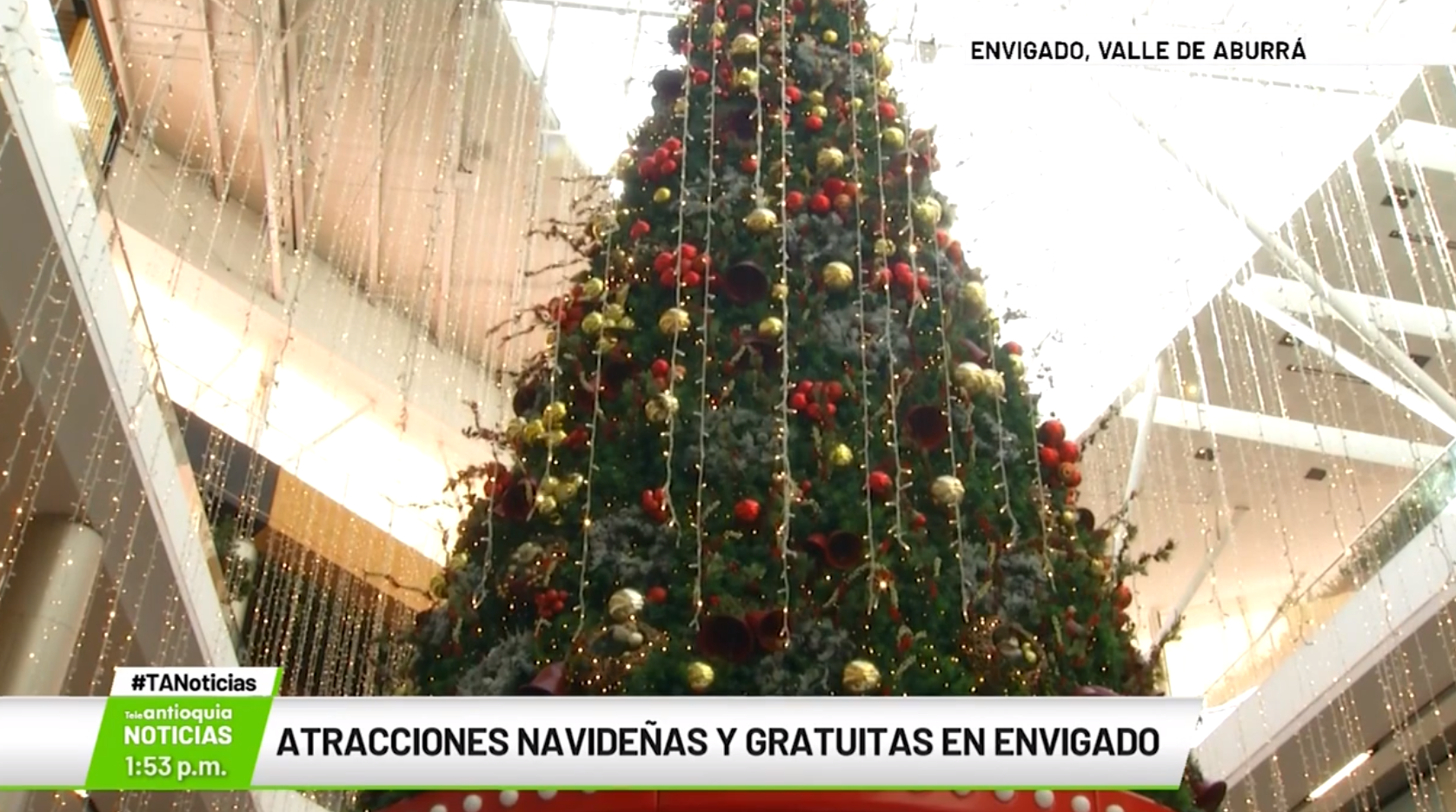 Atracciones navideñas y gratuitas en Envigado