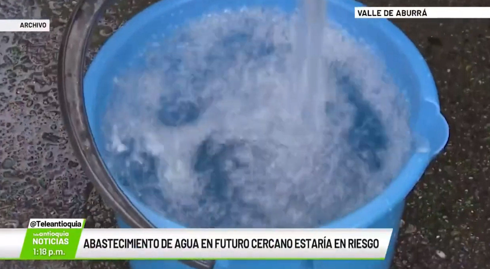 Abastecimiento de agua en futuro cercano estaría en riesgo