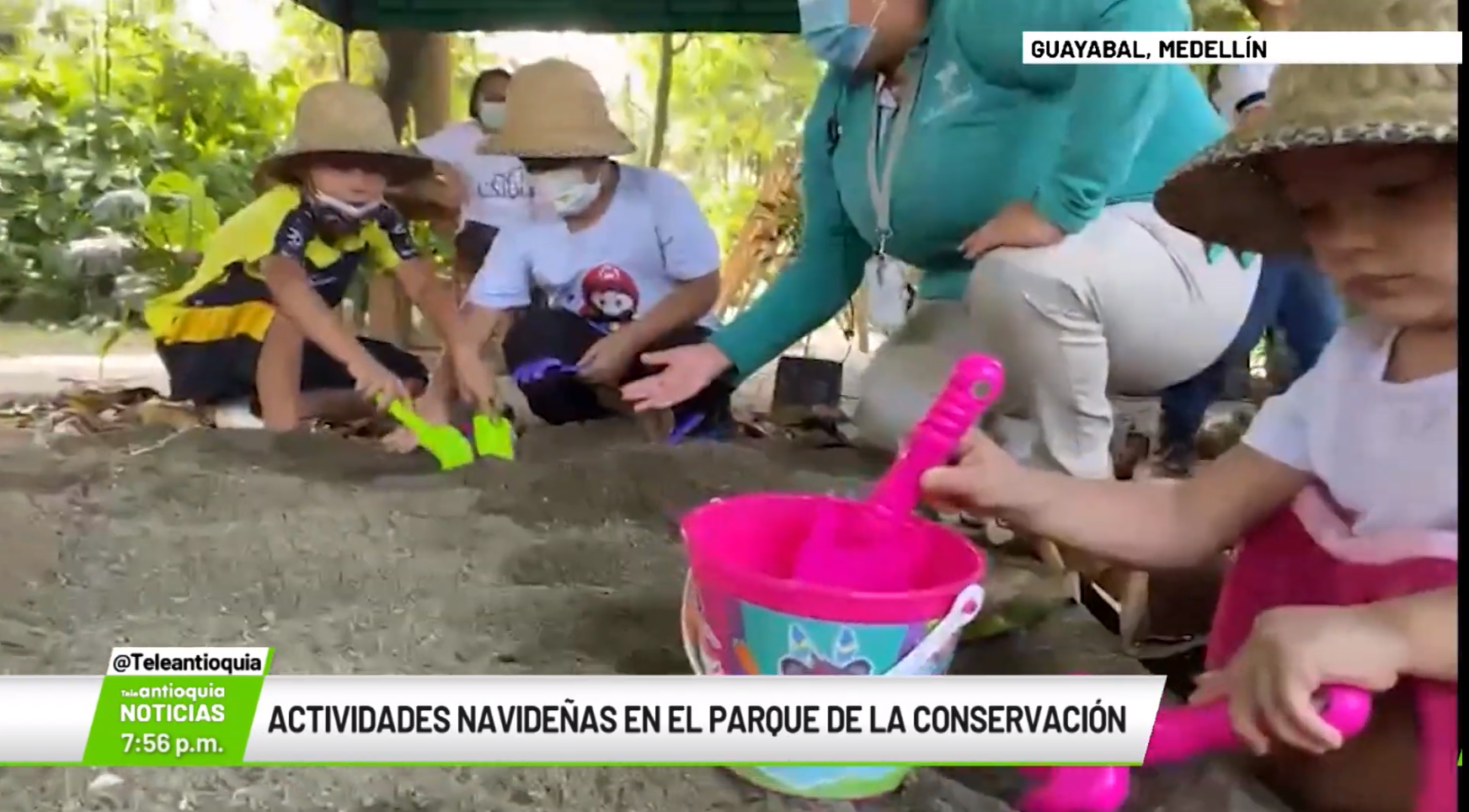 Actividades navideñas en el Parque de la Conservación