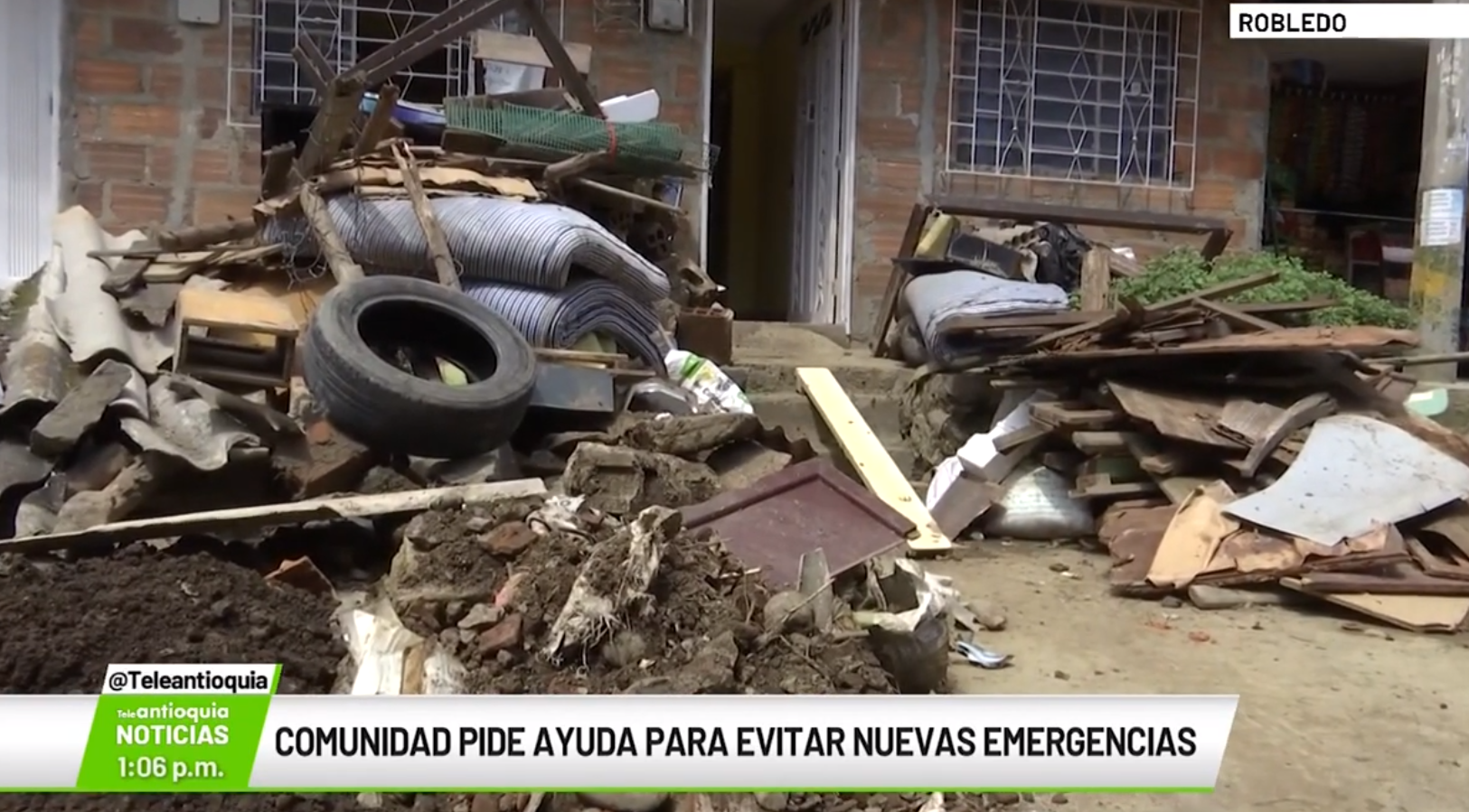 Crítica situación en las calles tras inundaciones