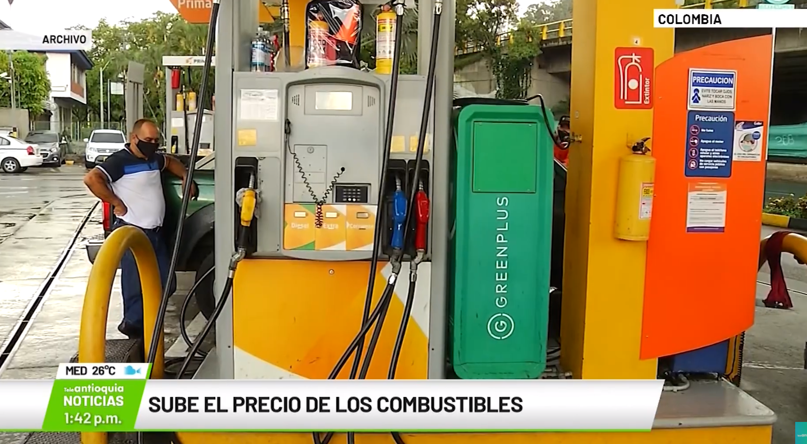 Sube el precio de los combustibles