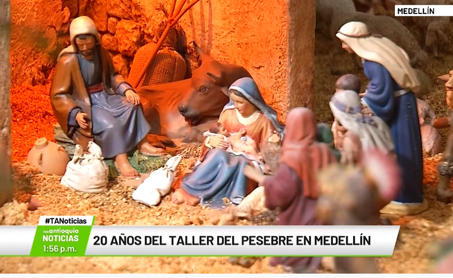 20 años del taller del pesebre en Medellín