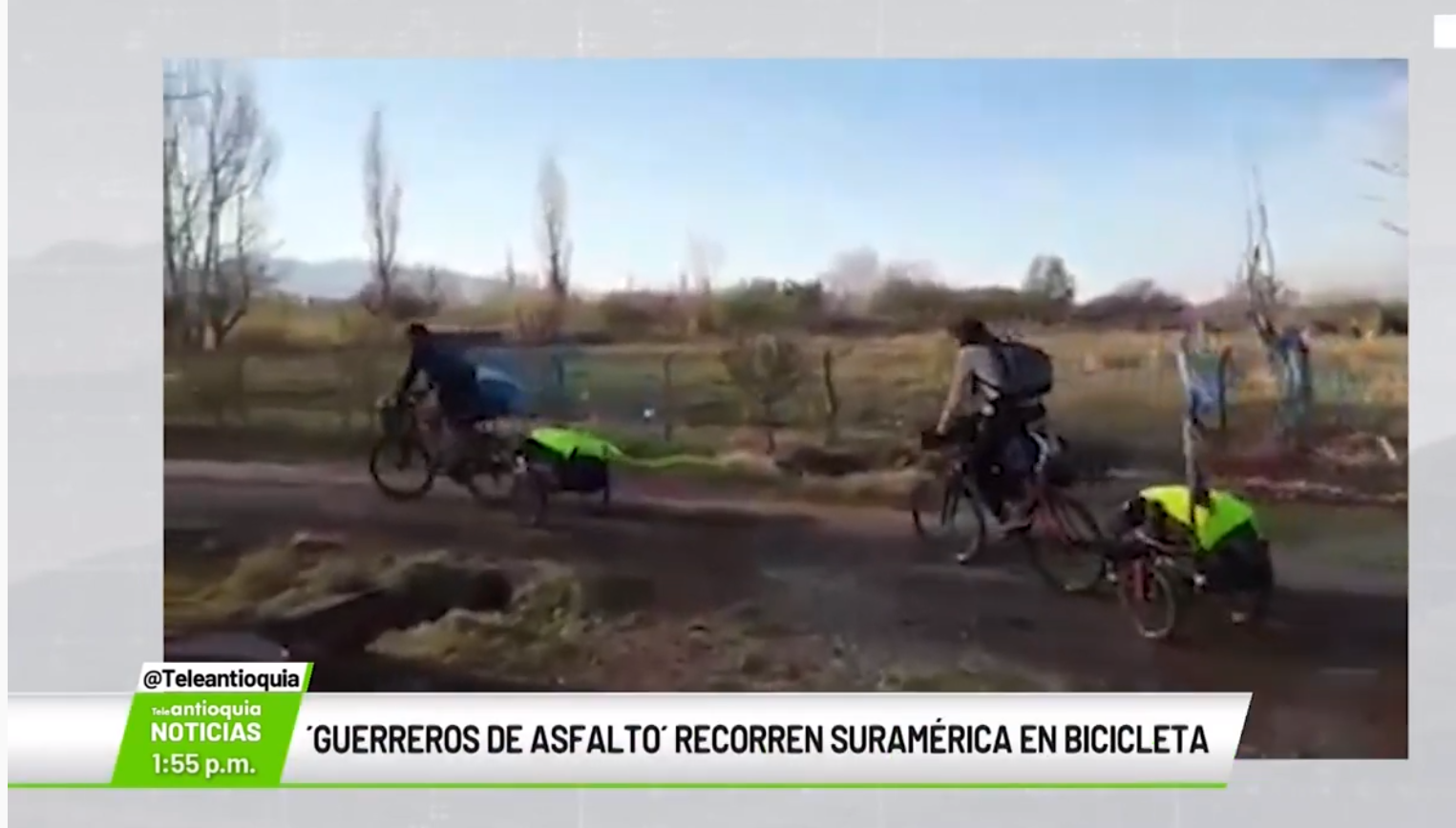 ´Guerreros de Asfalto´ recorren Suramérica en bicicleta