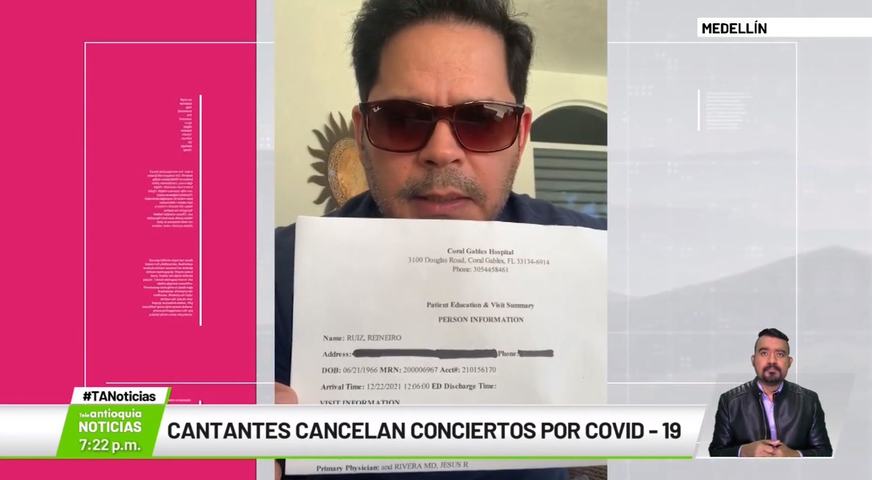 Cantantes cancelan conciertos por Covid – 19