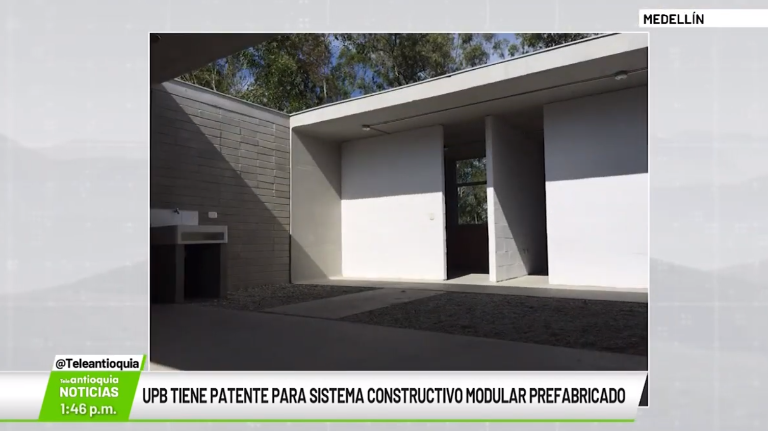 UPB tiene patente para sistema constructivo modular prefabricado