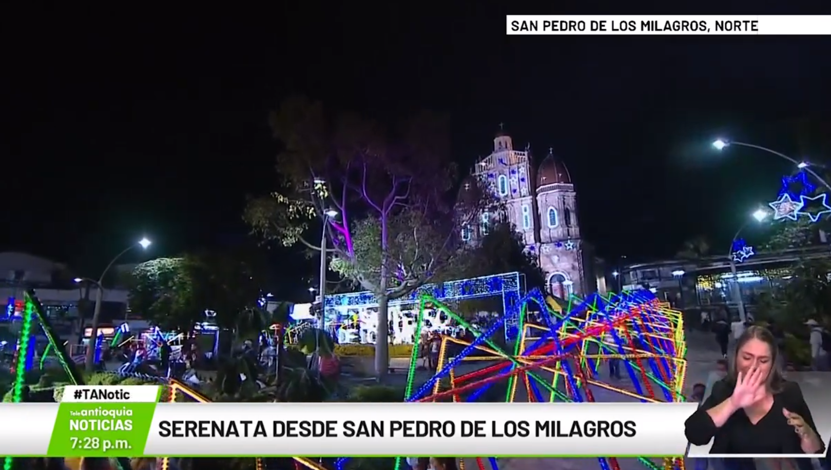 Serenata desde San Pedro de los Milagros