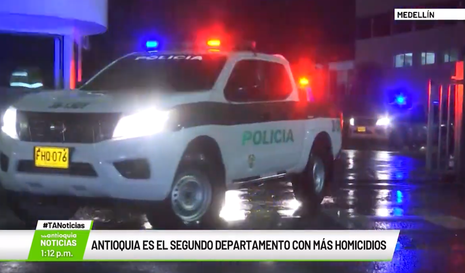 Antioquia es el segundo departamento con más homicidios