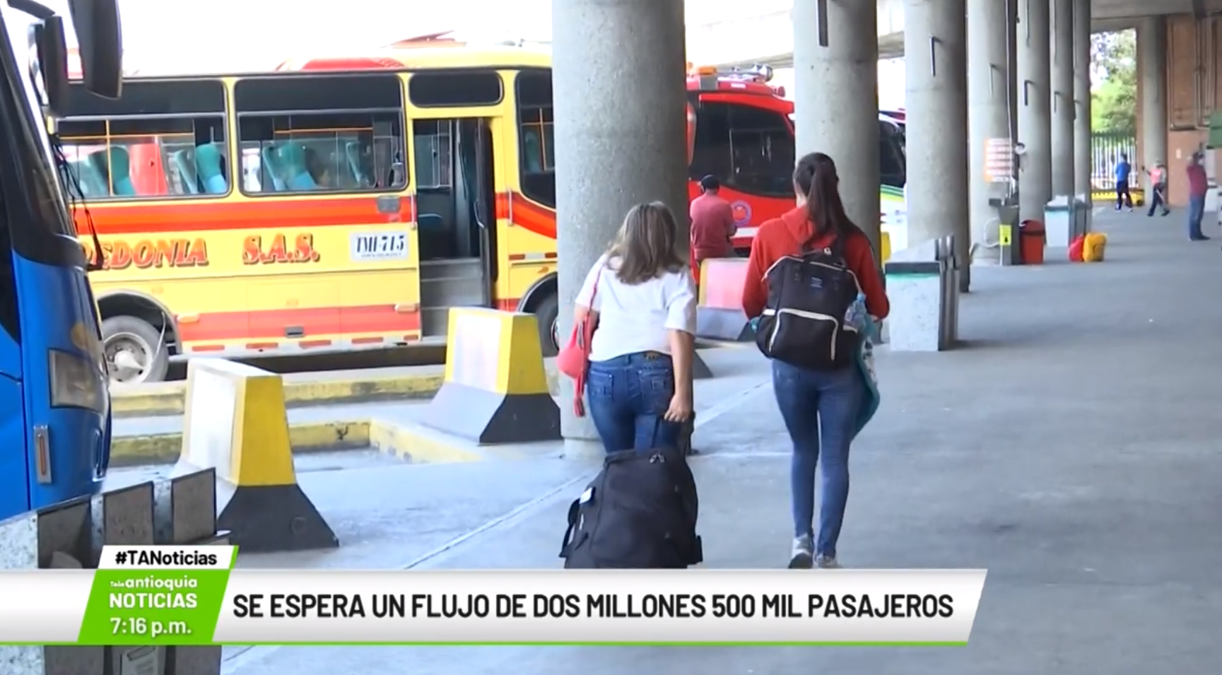 Se espera un flujo de dos millones 500 mil pasajeros