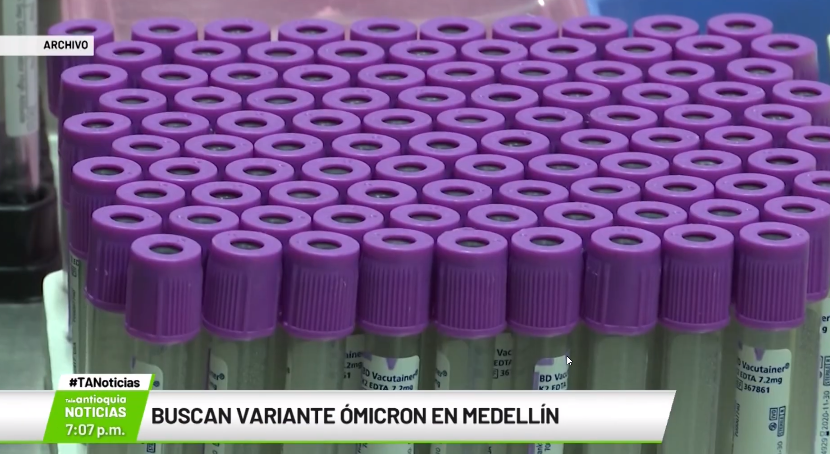 Buscan variante Ómicron en Medellín